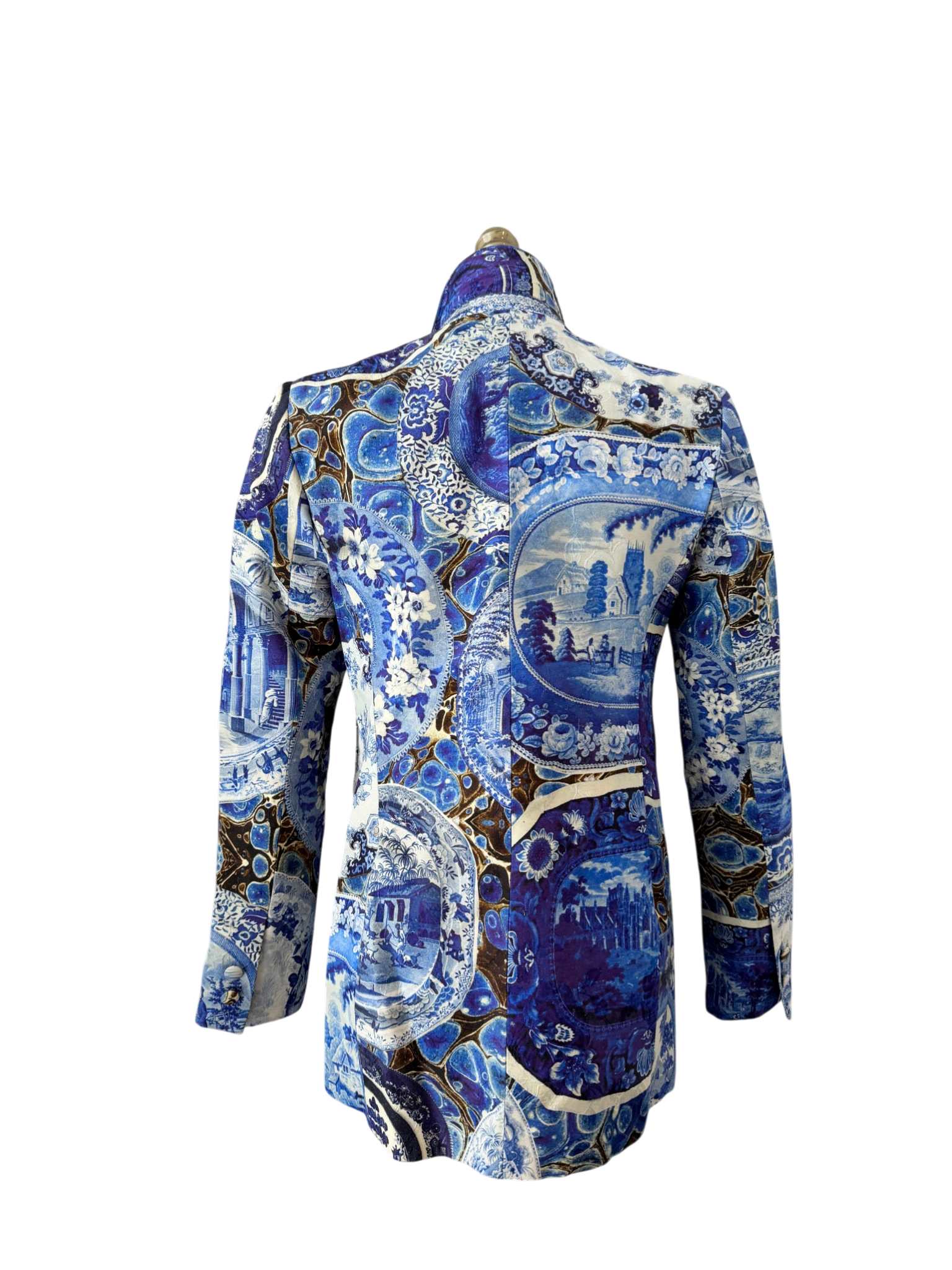 Libertine “Shattered Plate & Platter” Embellished Blazer
