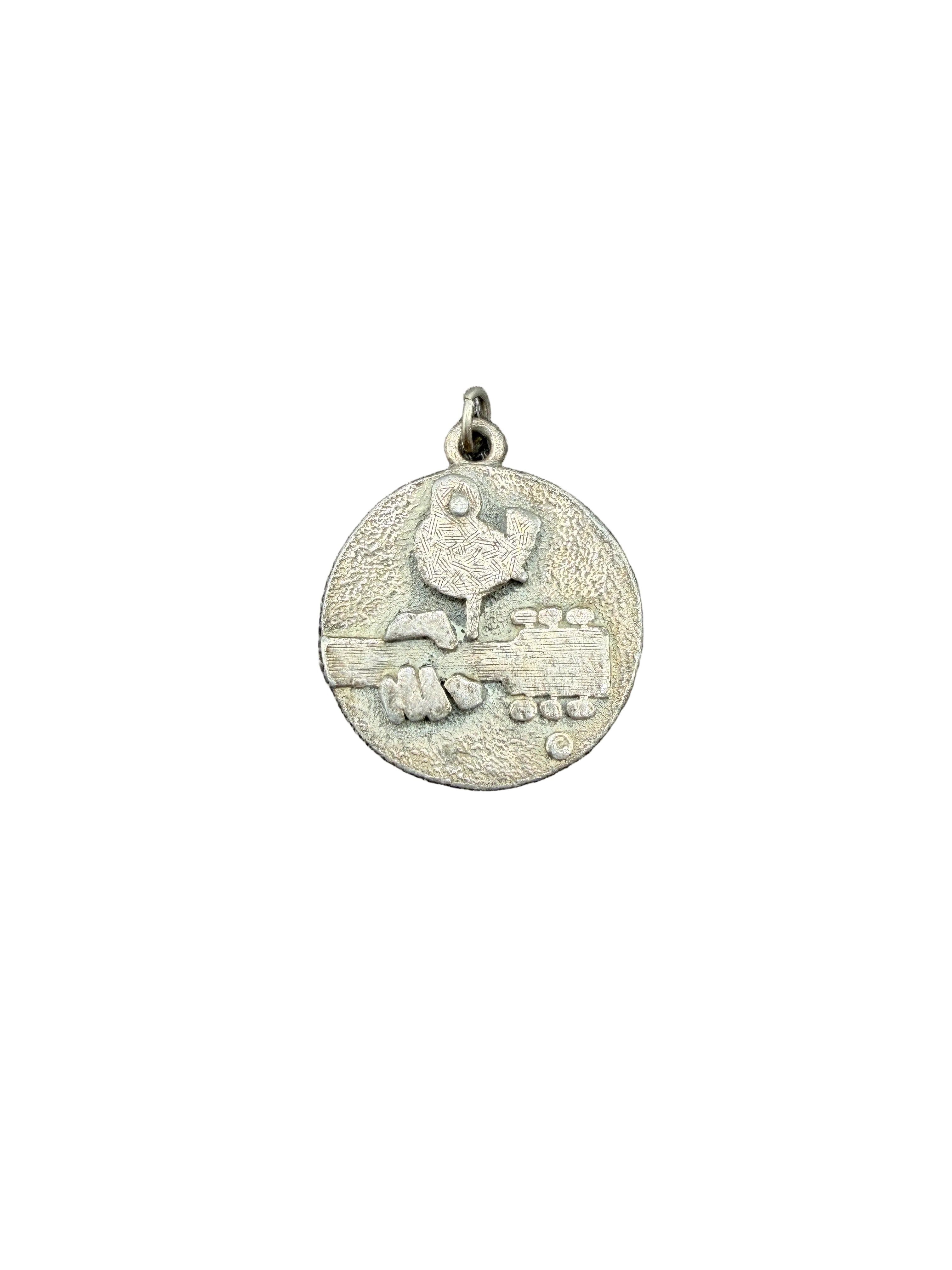 1969 Warner Bros. Inc. Woodstock Pewter Charm