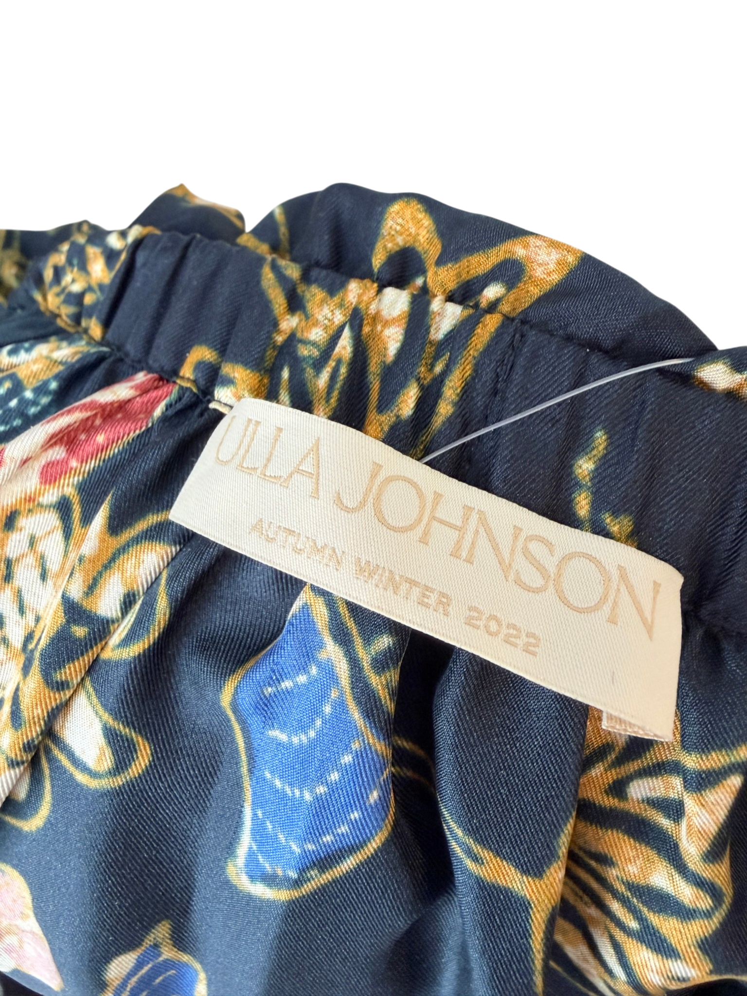 Ulla Johnson “Carine” Floral Handkerchief Hem Skirt