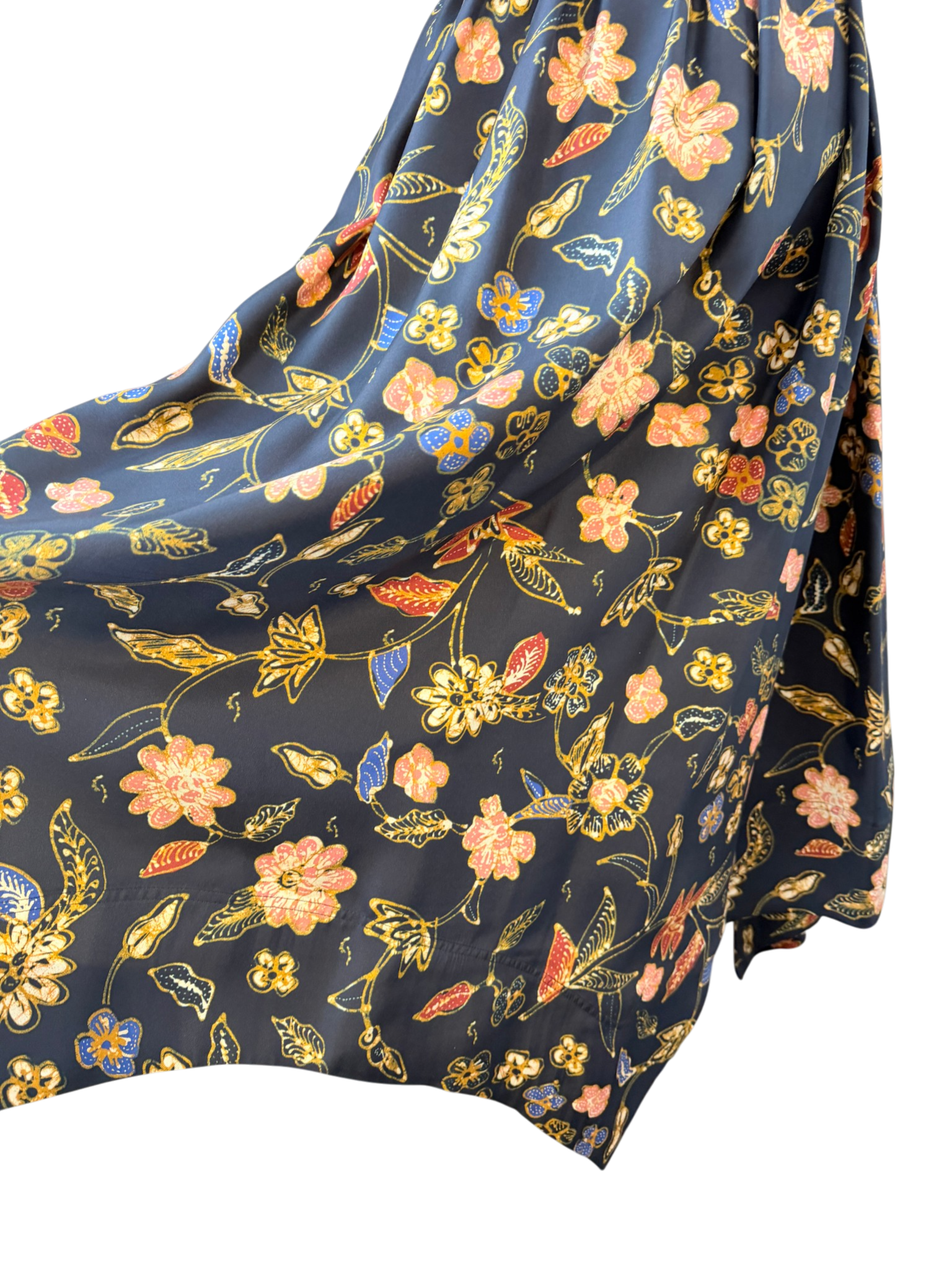 Ulla Johnson “Carine” Floral Handkerchief Hem Skirt