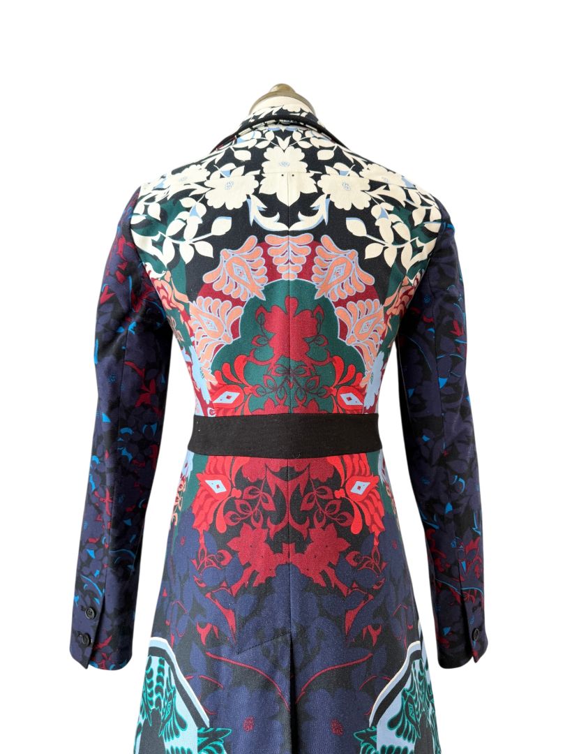 Romantic Floral 3/4 Statement Coat by Elevenses