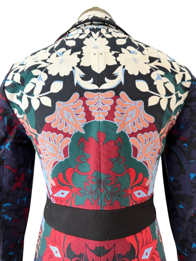 Romantic Floral 3/4 Statement Coat by Elevenses