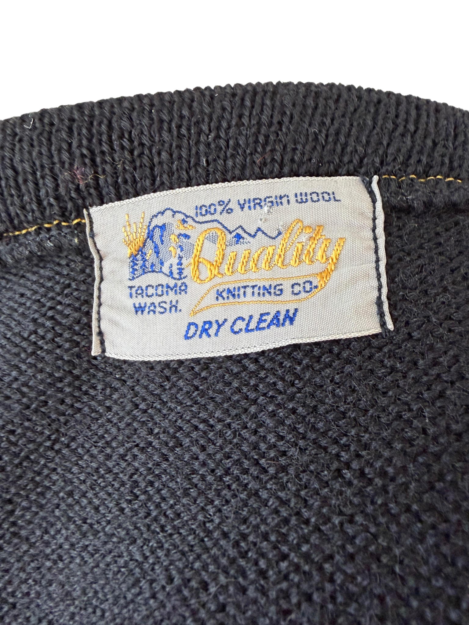 1950s Quality Knitting Co. Durene Basketball Jersey with Original Patches