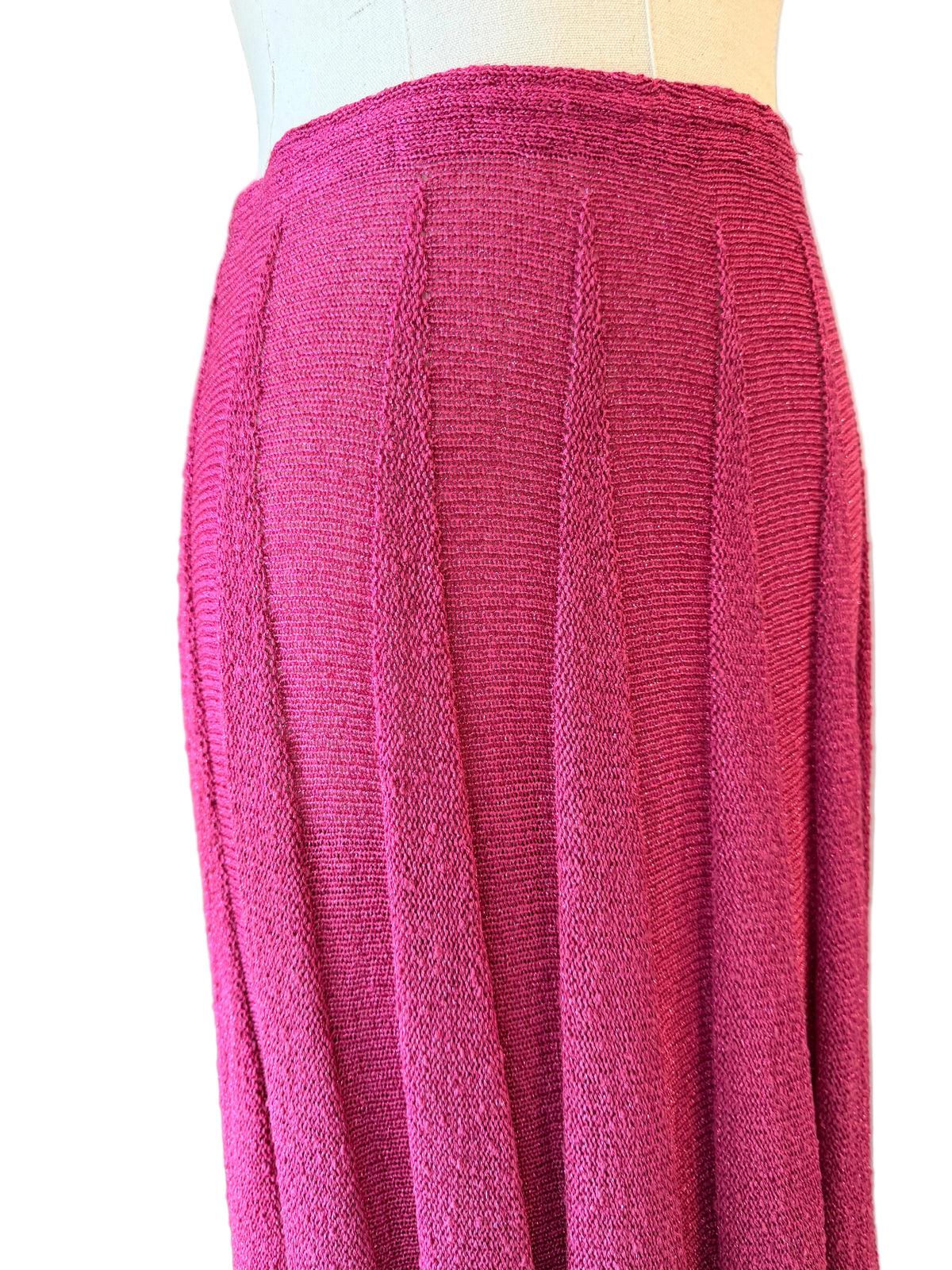 1970s Missoni Four-Piece Knit Skirt, Top, Scarf & Hat Ensemble