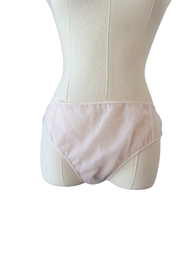1950s Olga Pink Chiffon Babydoll Peignoir Set (2-Piece)