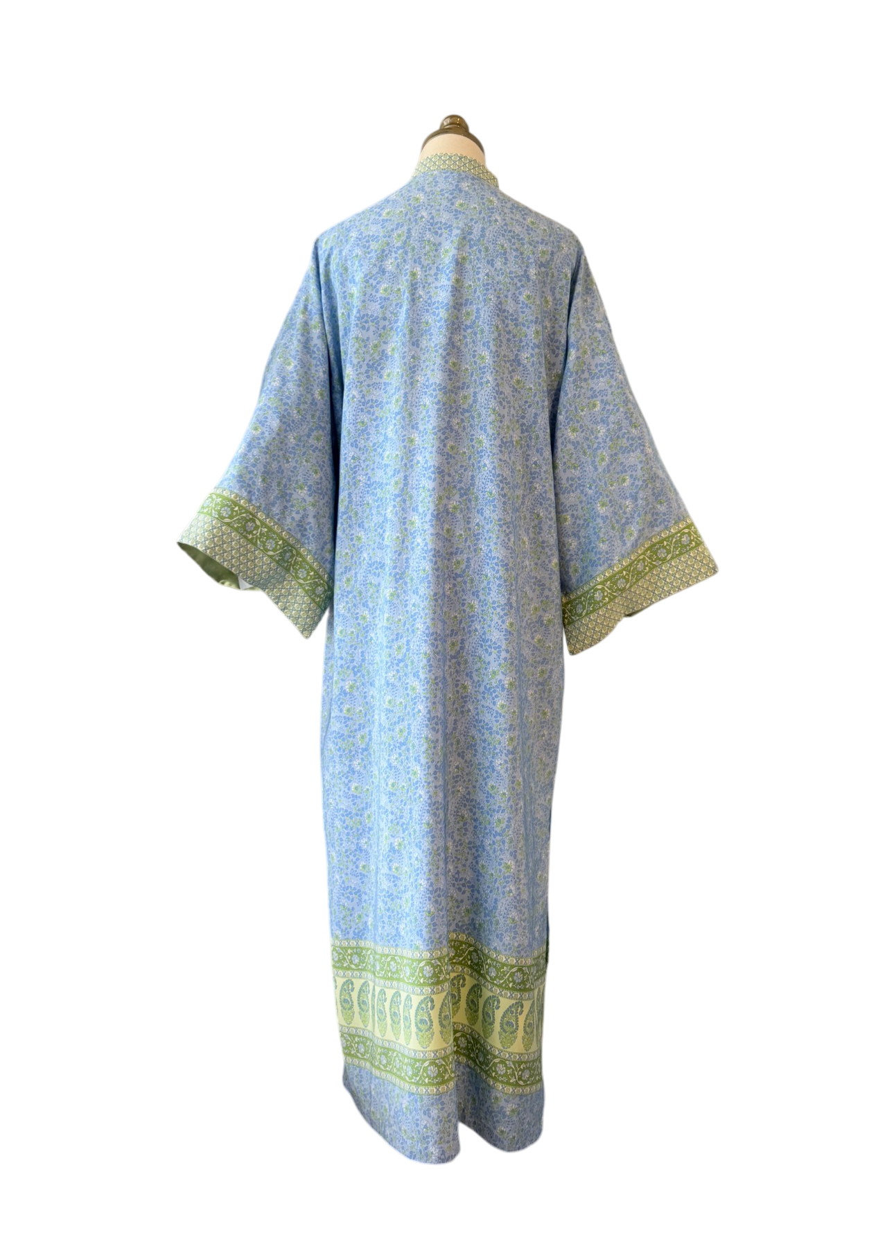 1990s Oscar de la Renta Babydoll Nightgown & Zip-Front Robe Set (2-Piece)