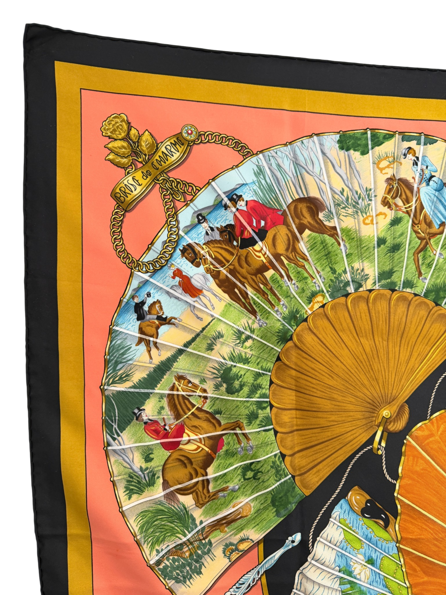 Hermès “Brise de Charme” Silk Scarf