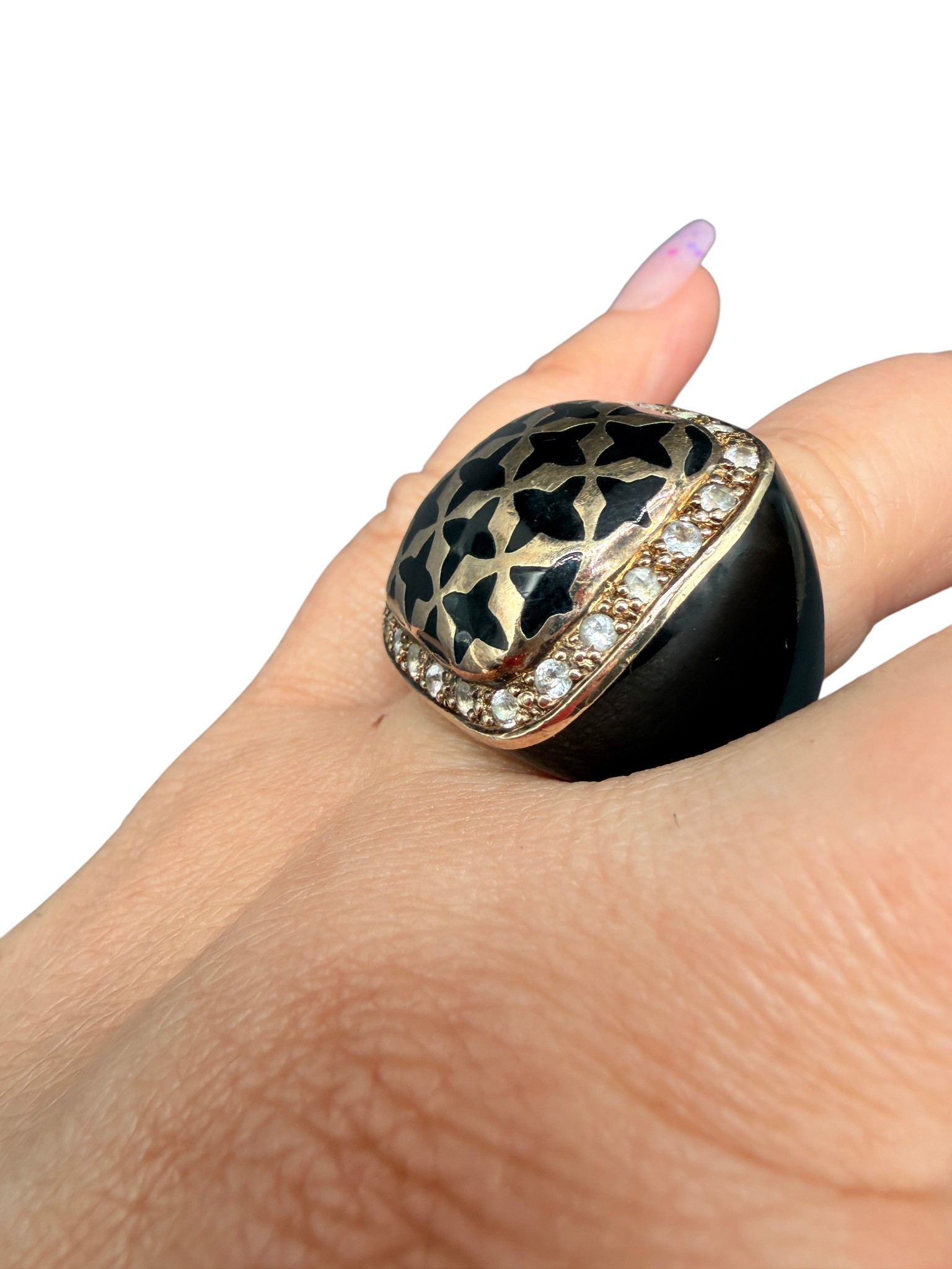 Angélique de Paris “Callas” Vermeil Sterling Ring