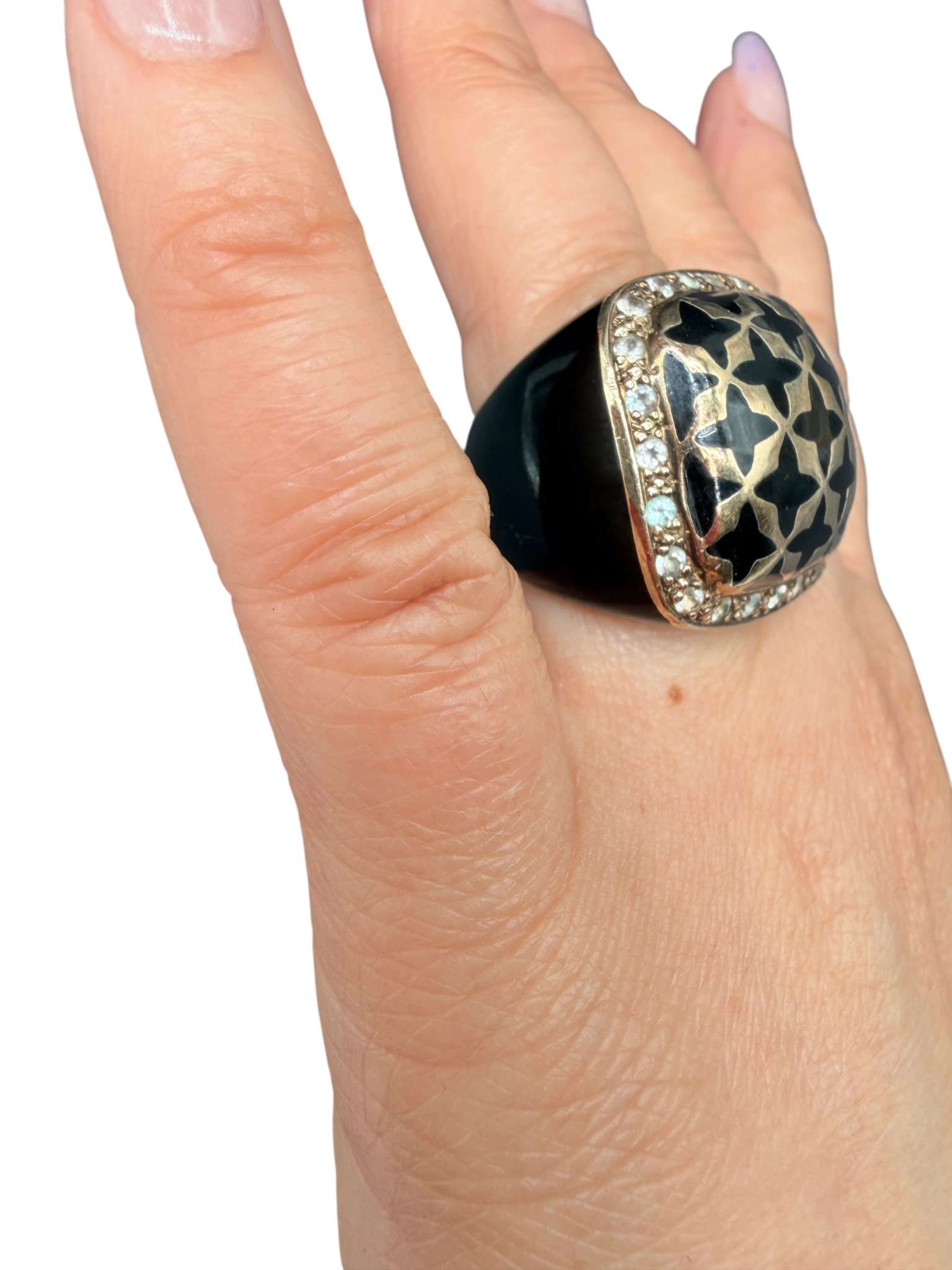 Angélique de Paris “Callas” Vermeil Sterling Ring