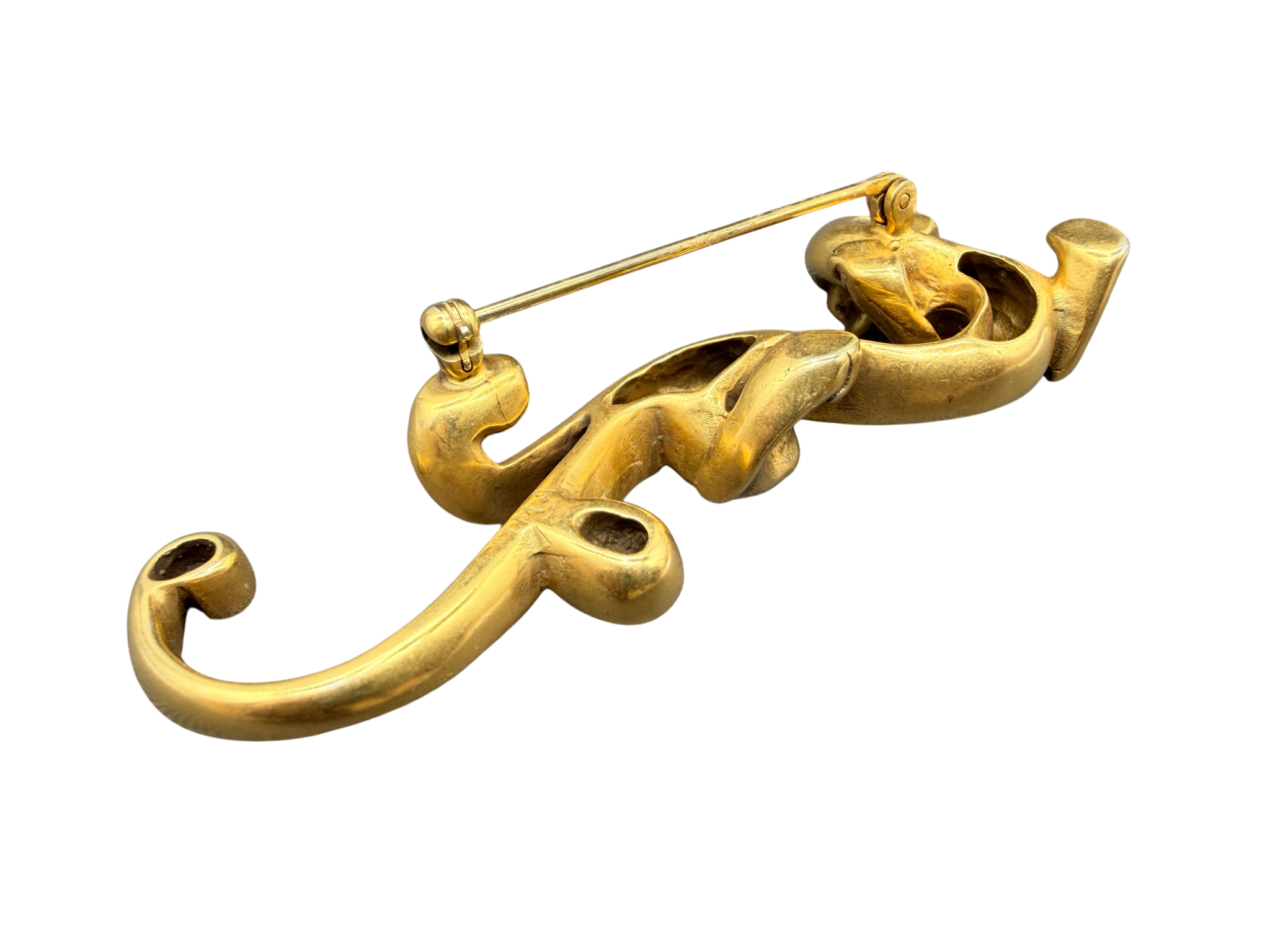 1980s Metropolitan Museum of Art Dragon Brooch