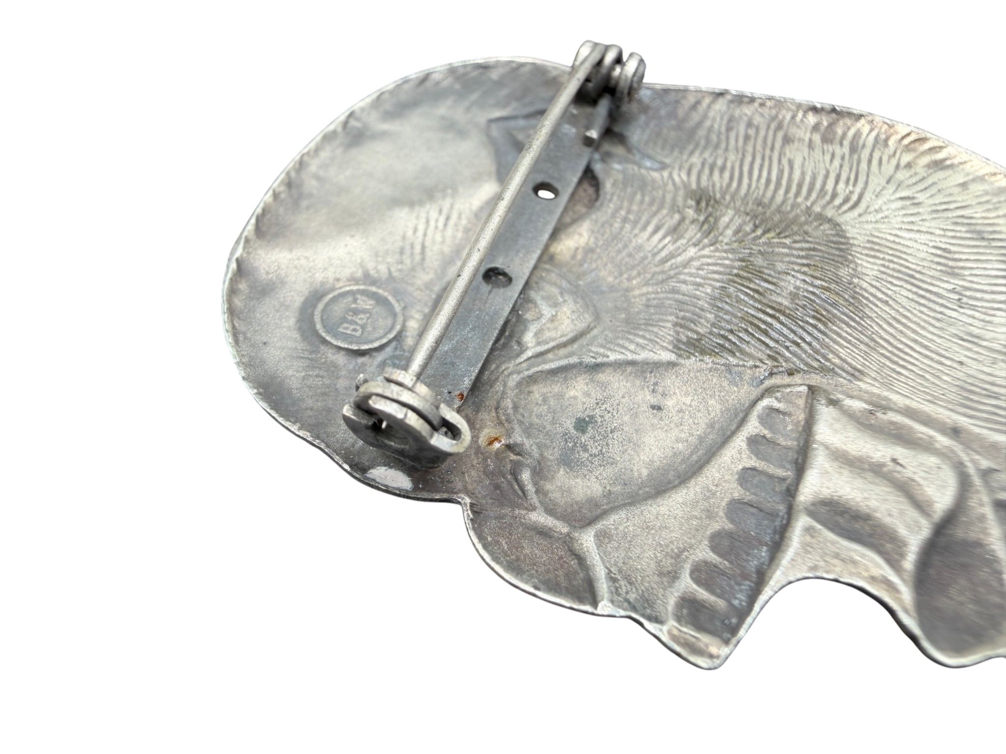 1960s Rare Butler & Wilson Sterling Silver Gorilla Head Brooch