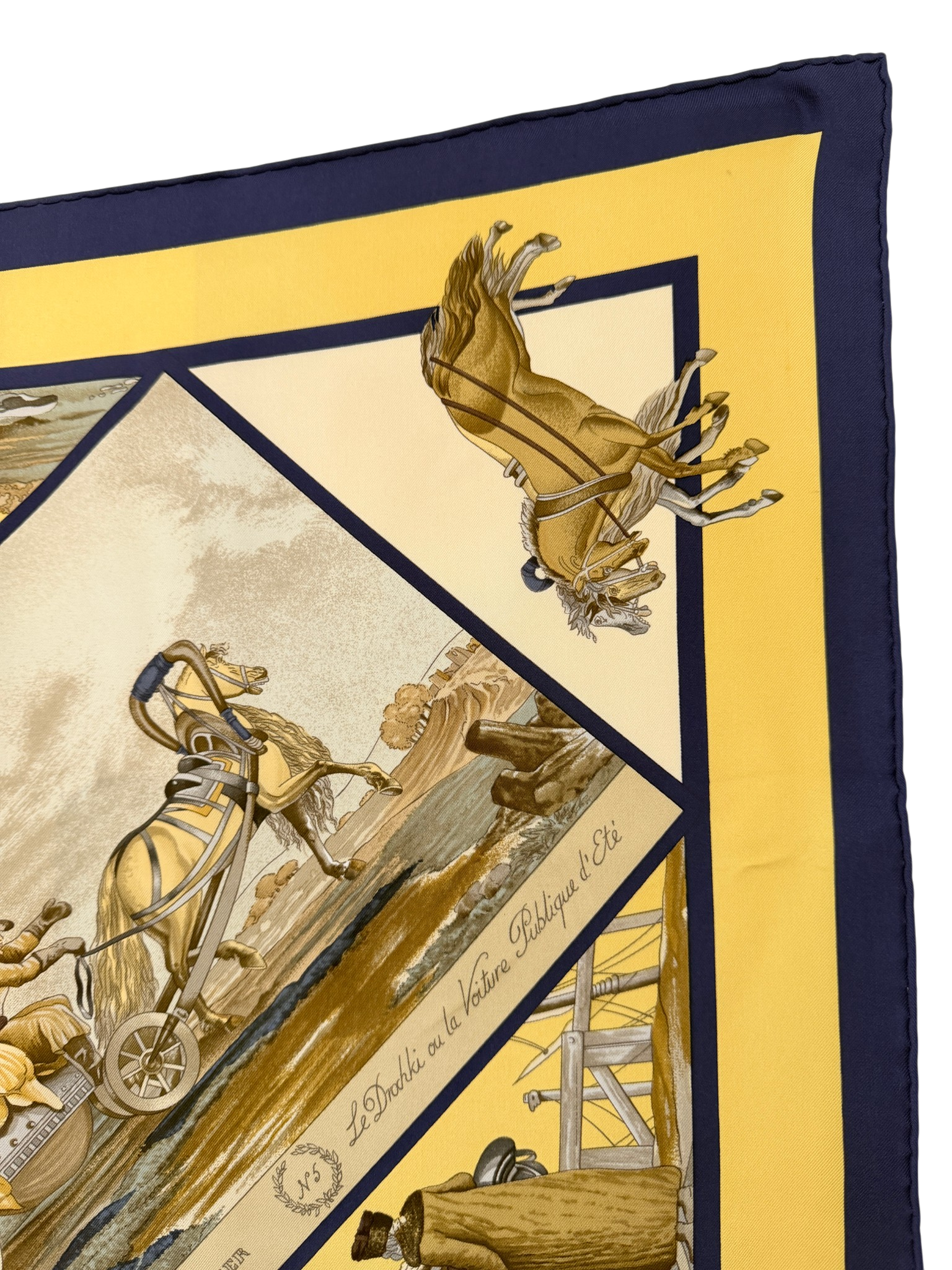 Hermès “Promenade en Russie” Silk Scarf by Loïc Dubigeon
