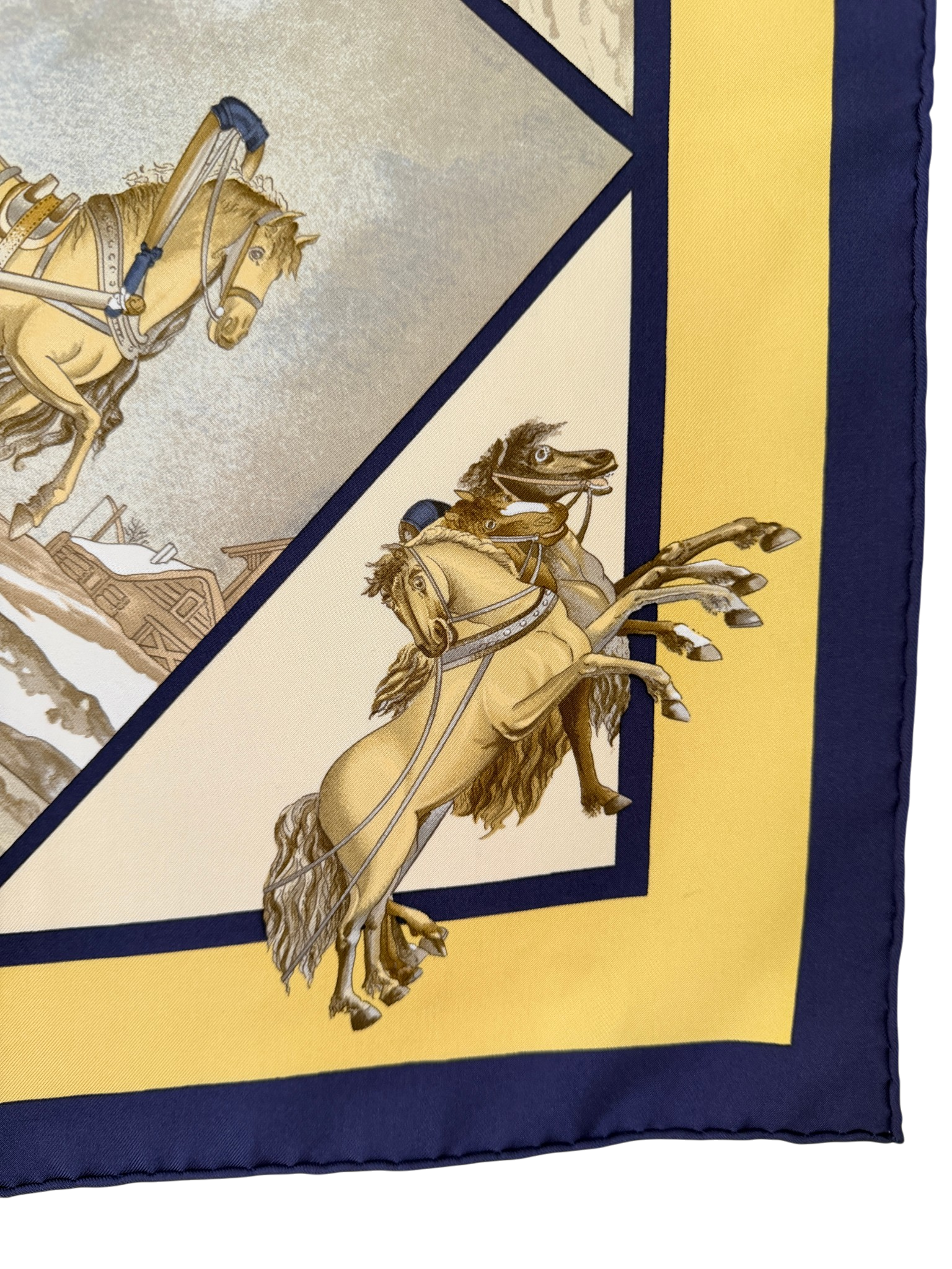 Hermès “Promenade en Russie” Silk Scarf by Loïc Dubigeon