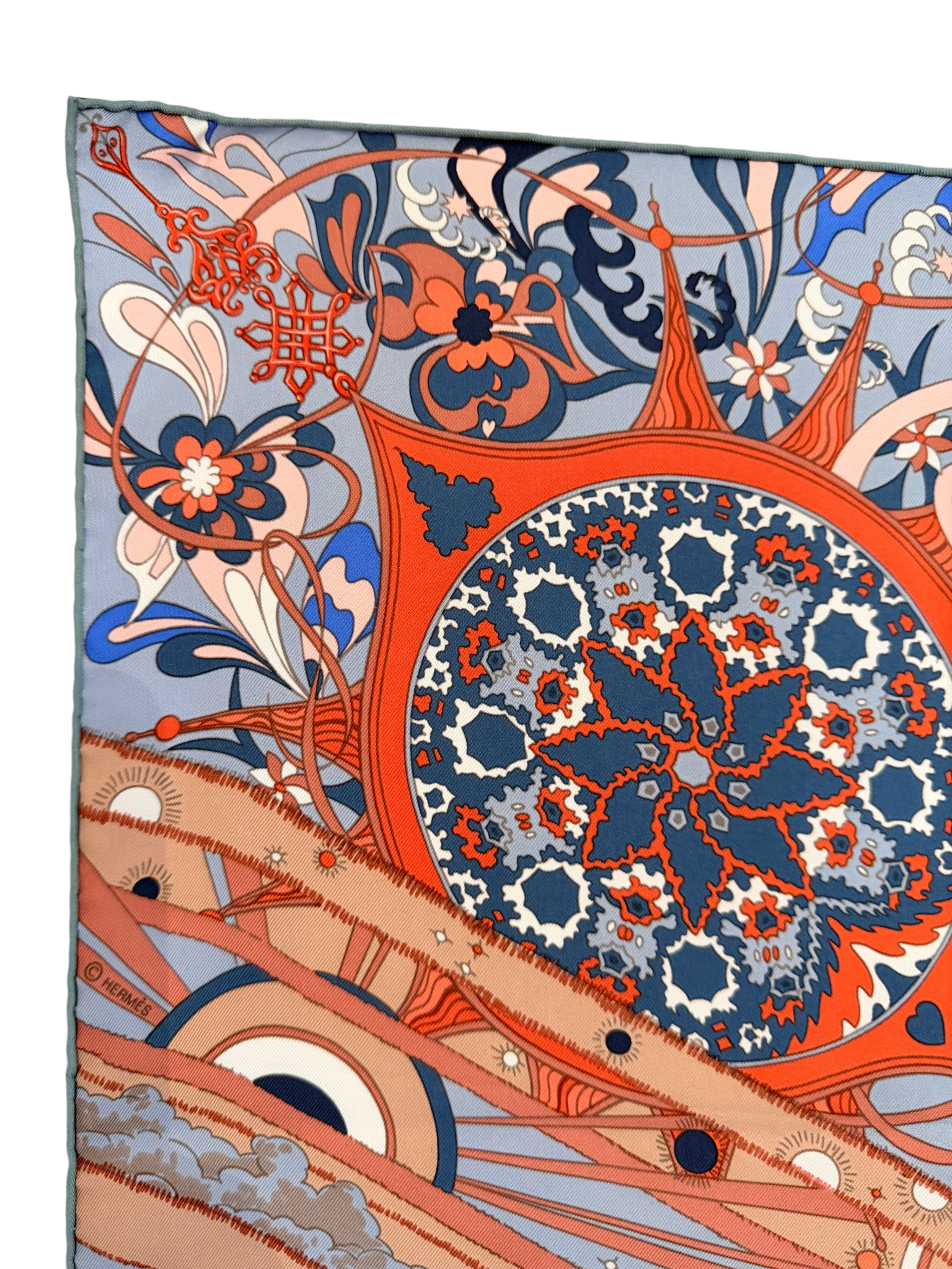 Hermès “L’Ivresse de l’Infini” Silk Scarf