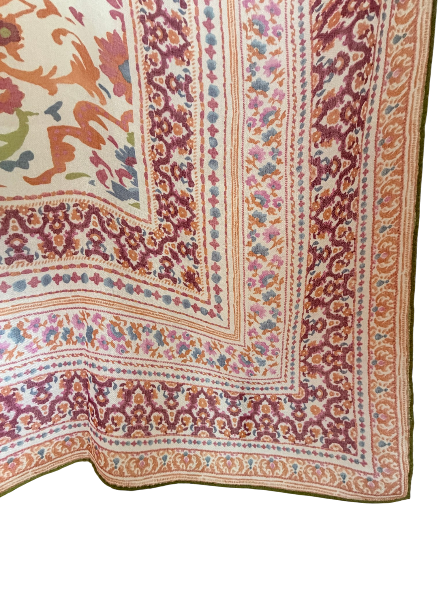 Loro Piana Cashmere/Silk Floral Shawl