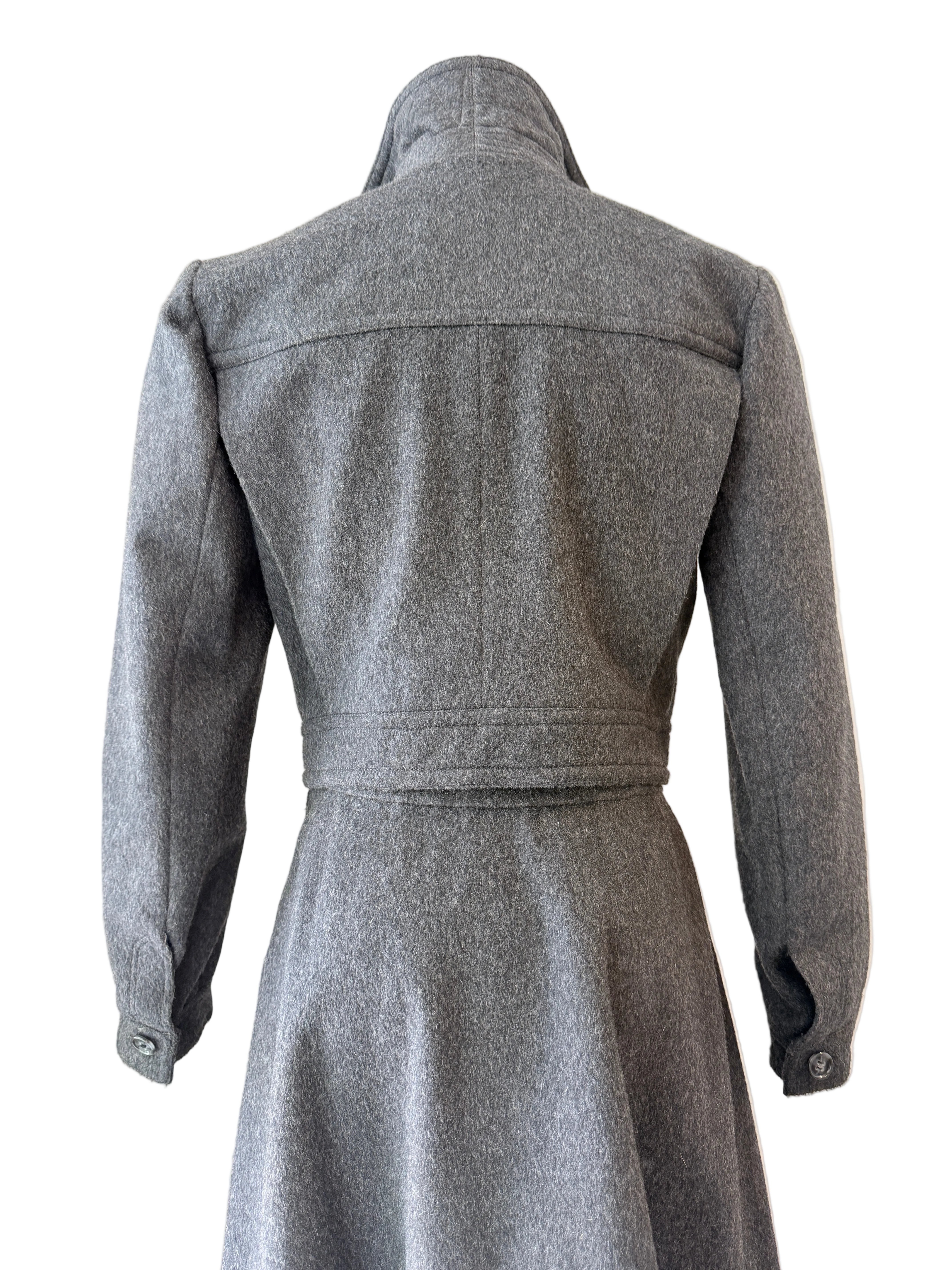 1960s Yves Saint Laurent Heathered Wool Two-Piece Skirt Suit