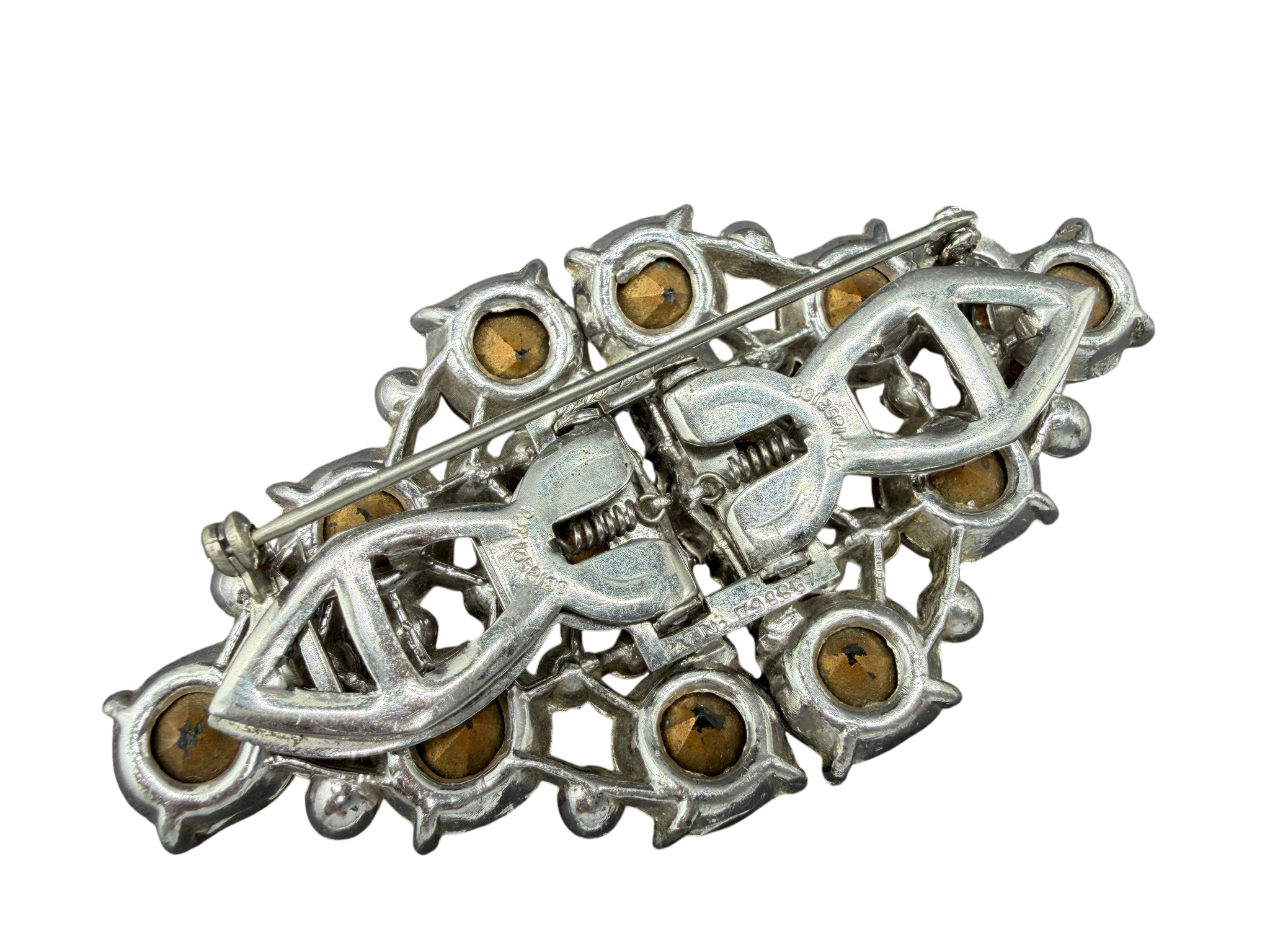 1930s Coro Duette Convertible Brooch &amp; Dress Clips