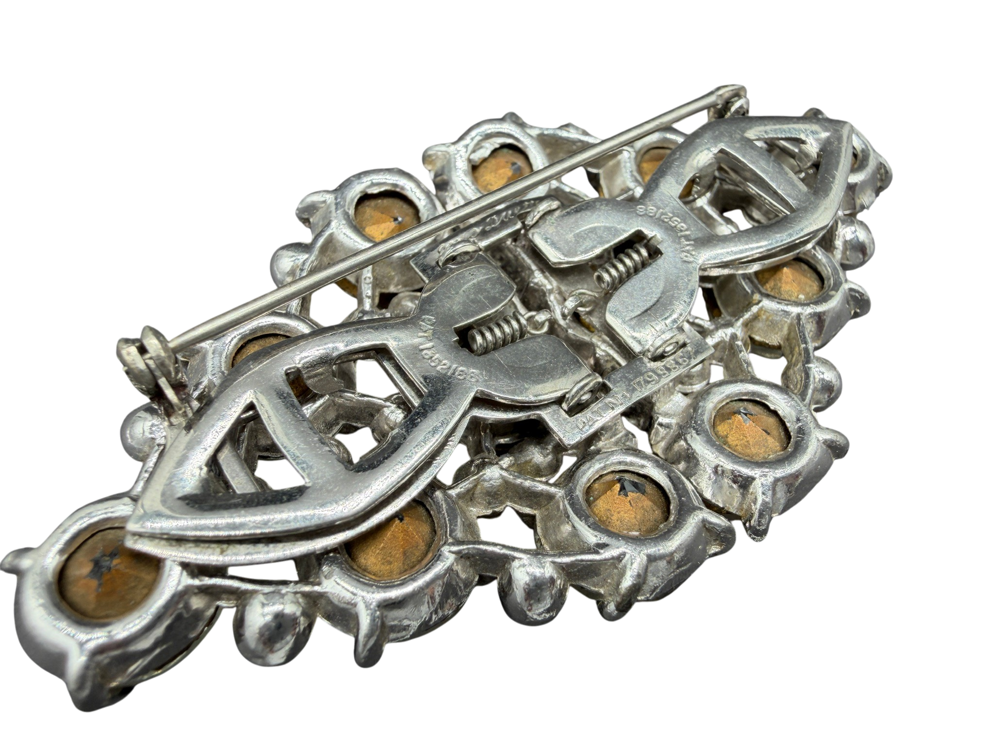1930s Coro Duette Convertible Brooch &amp; Dress Clips