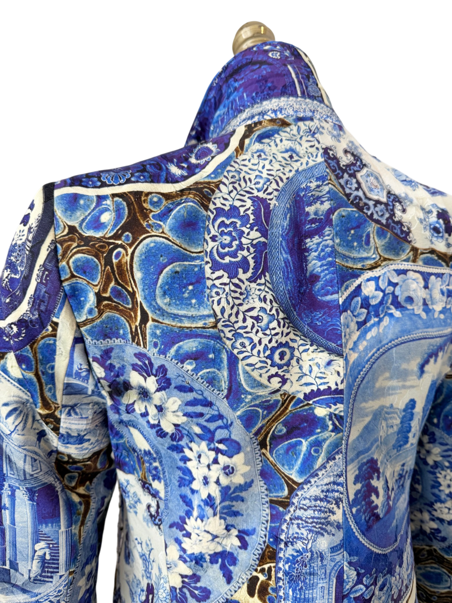 Libertine “Shattered Plate & Platter” Embellished Blazer