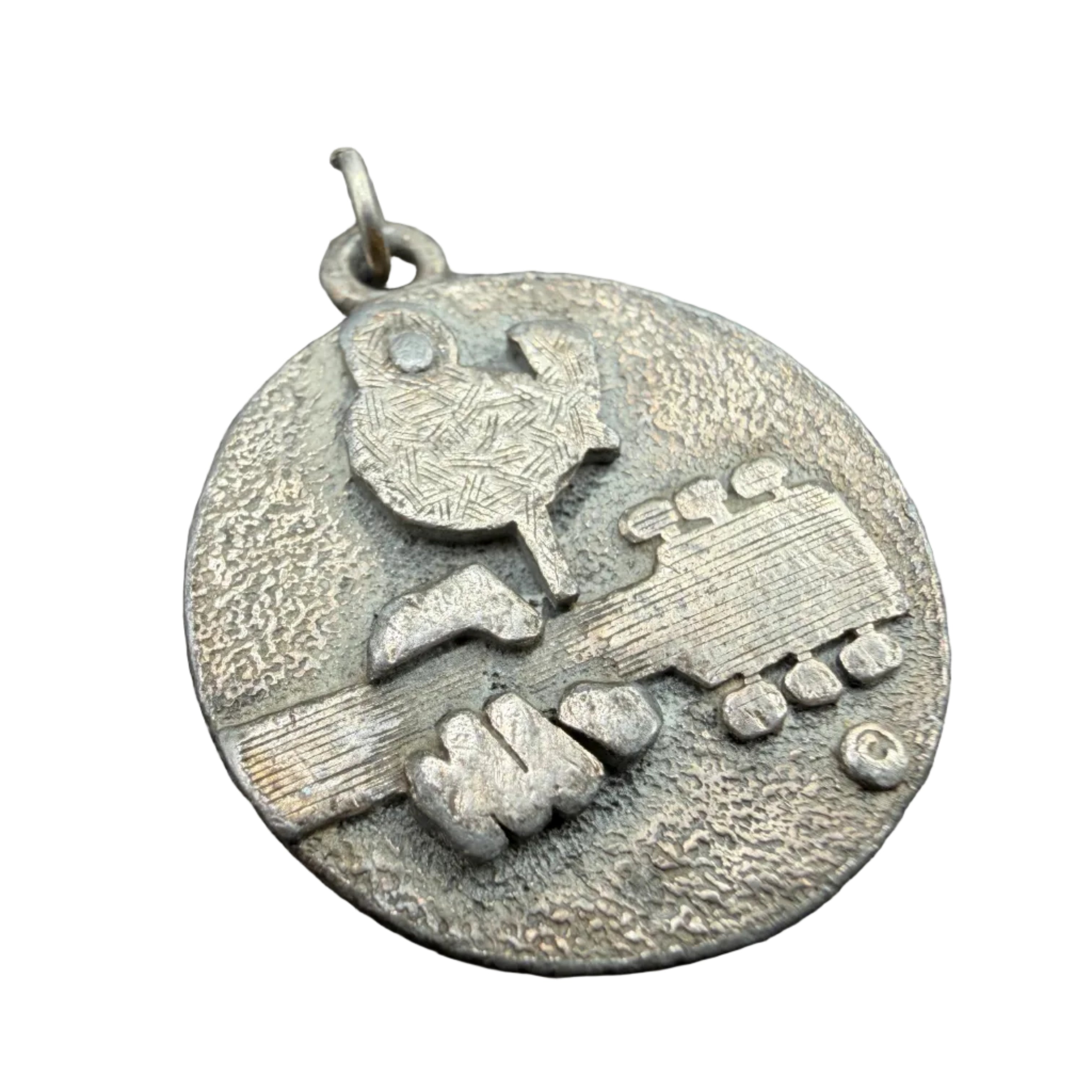 1969 Warner Bros. Inc. Woodstock Pewter Charm