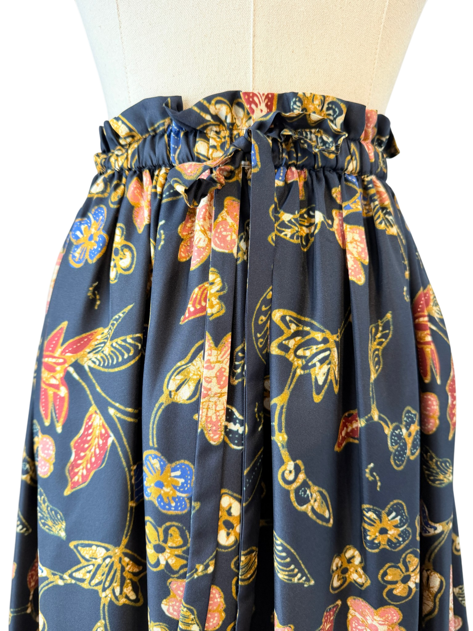 Ulla Johnson “Carine” Floral Handkerchief Hem Skirt