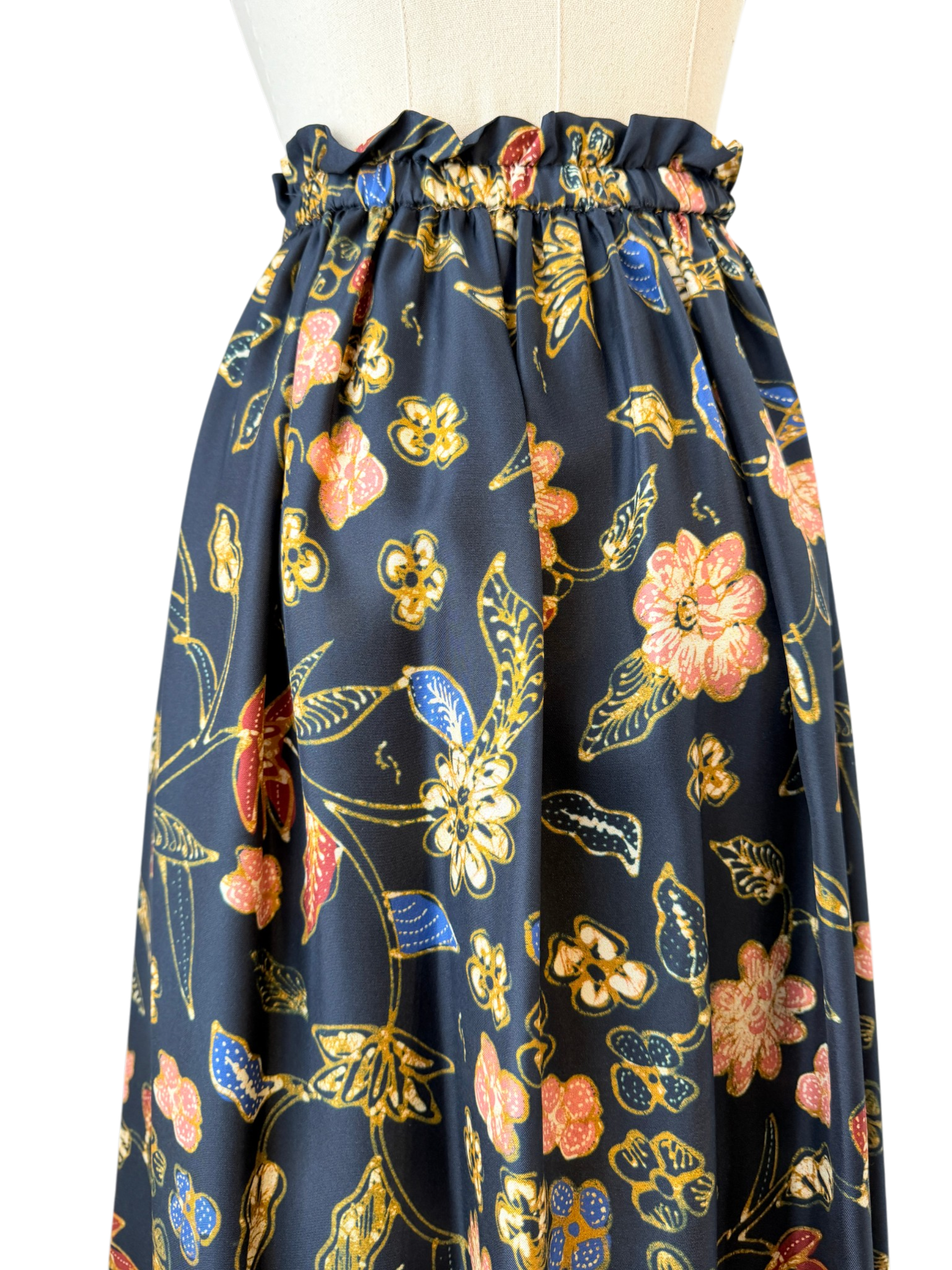 Ulla Johnson “Carine” Floral Handkerchief Hem Skirt