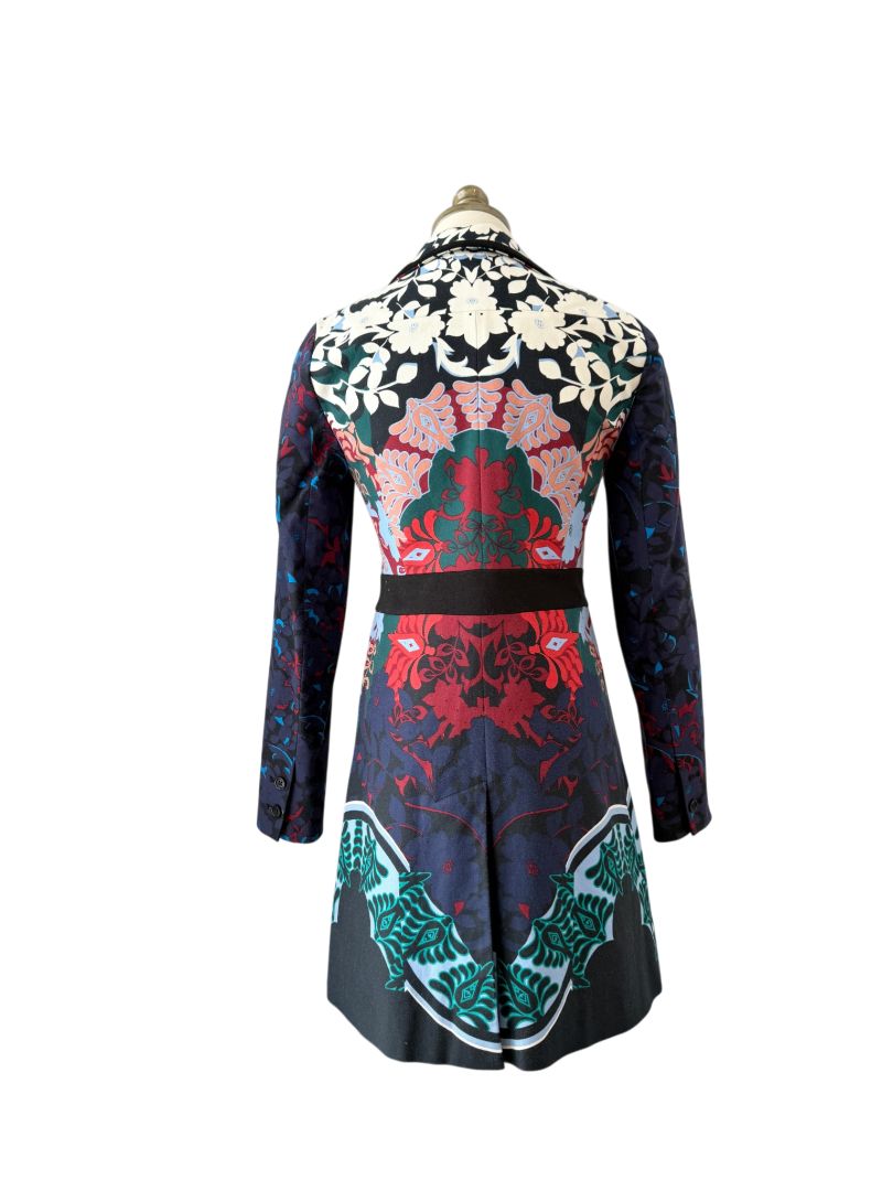 Romantic Floral 3/4 Statement Coat by Elevenses
