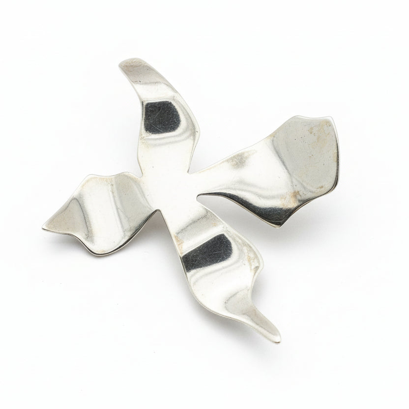 FARIS Sterling Large Ladyday Flower Earrings
