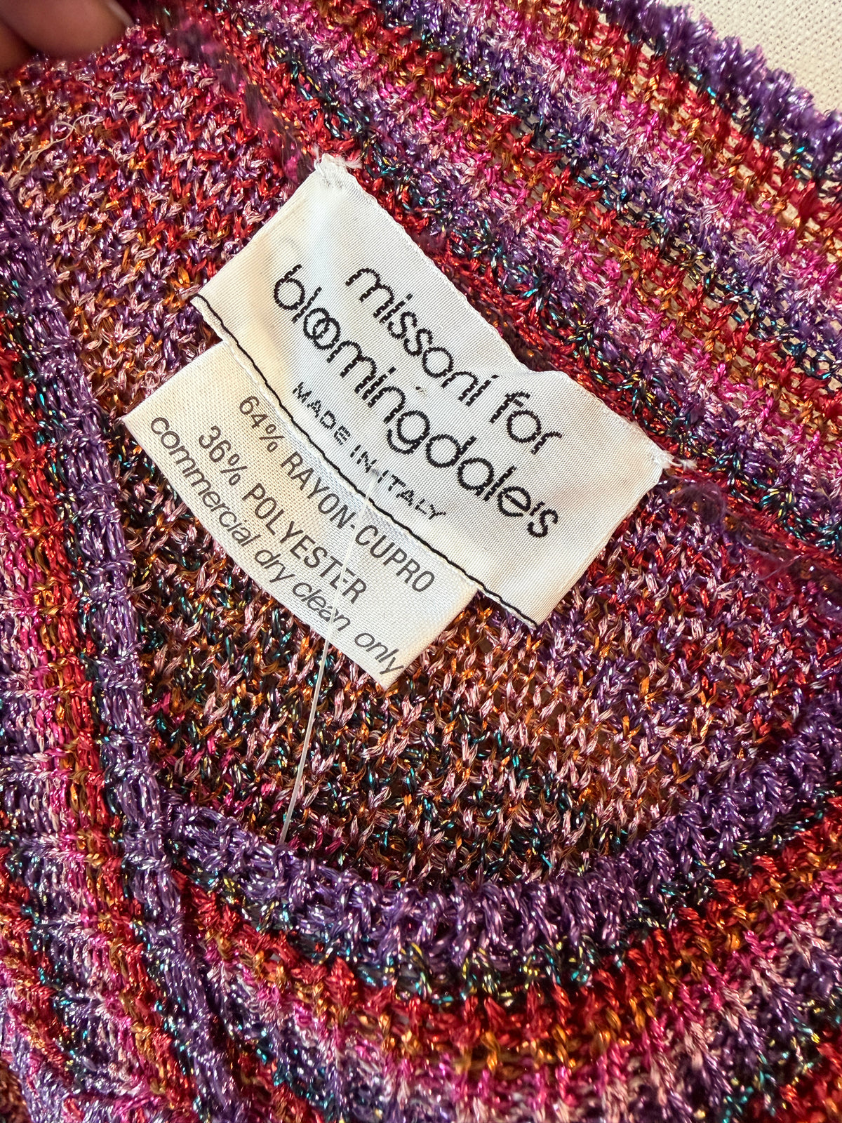 1970s Missoni Four-Piece Knit Skirt, Top, Scarf & Hat Ensemble