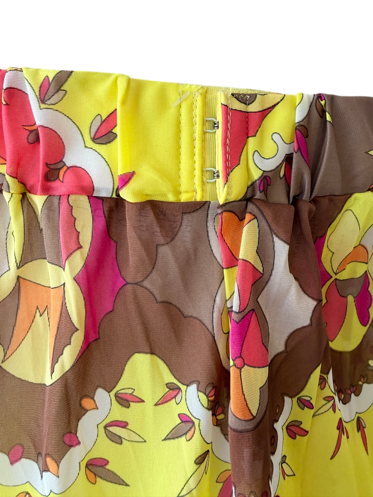 1960s Emilio Pucci for Formfit Rogers Mod Print Camisole Dress