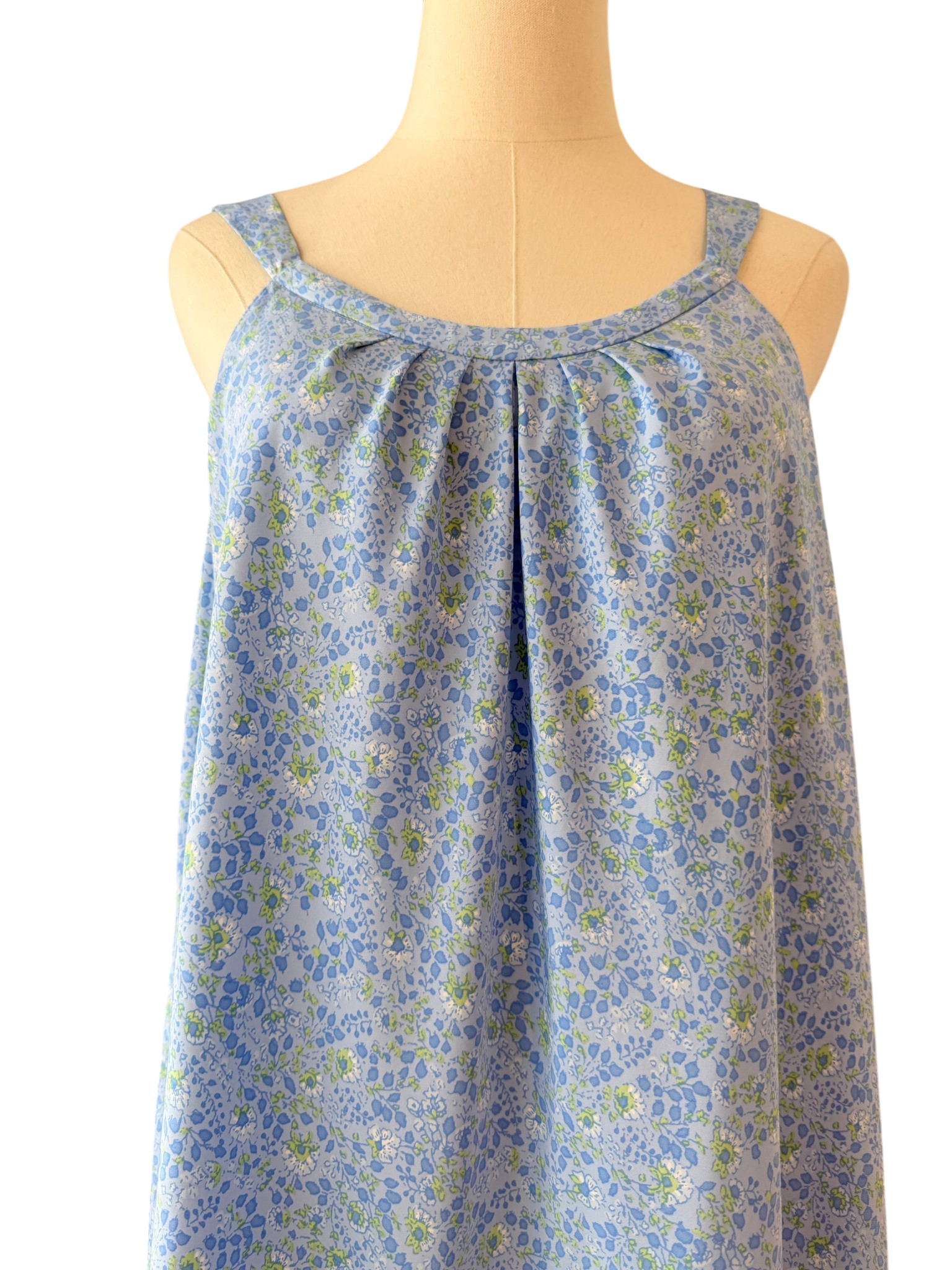 1990s Oscar de la Renta Babydoll Nightgown & Zip-Front Robe Set (2-Piece)