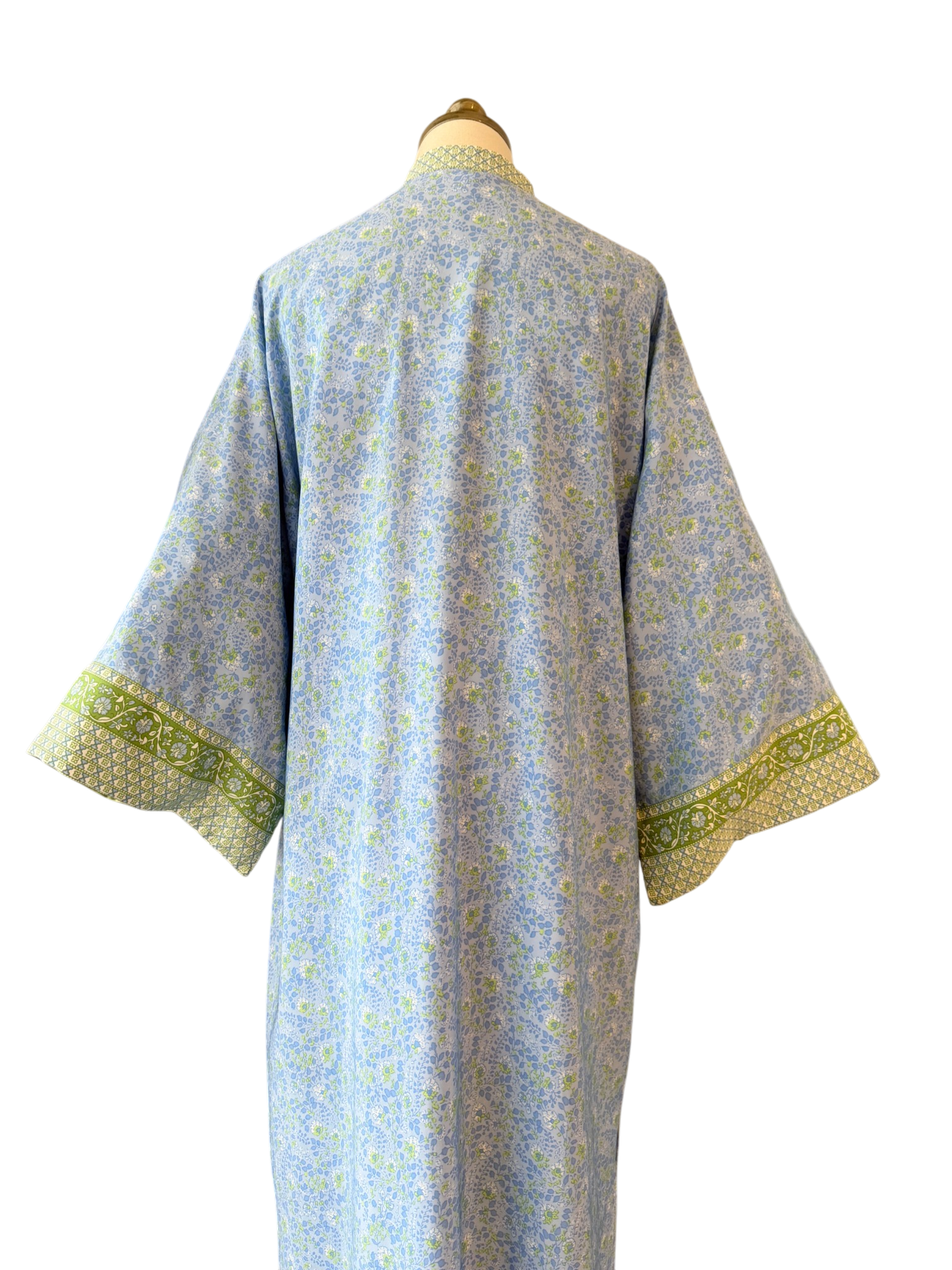 1990s Oscar de la Renta Babydoll Nightgown & Zip-Front Robe Set (2-Piece)