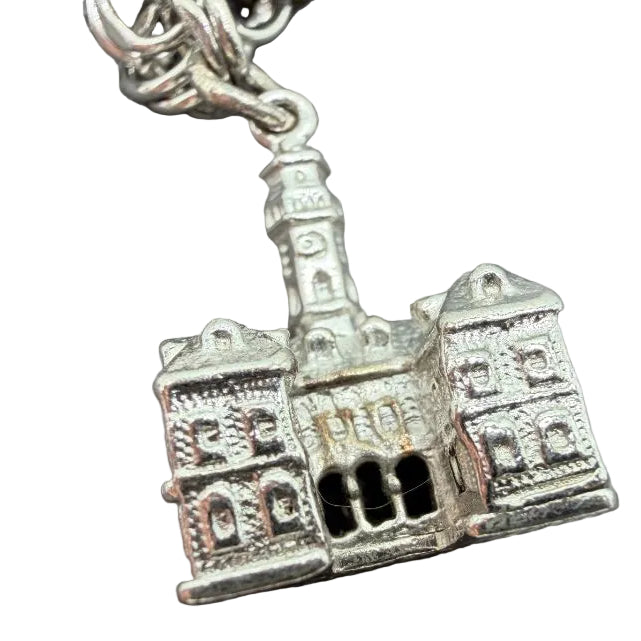 1960s ELCO Sterling Silver Charm Bracelet with 11 Charms