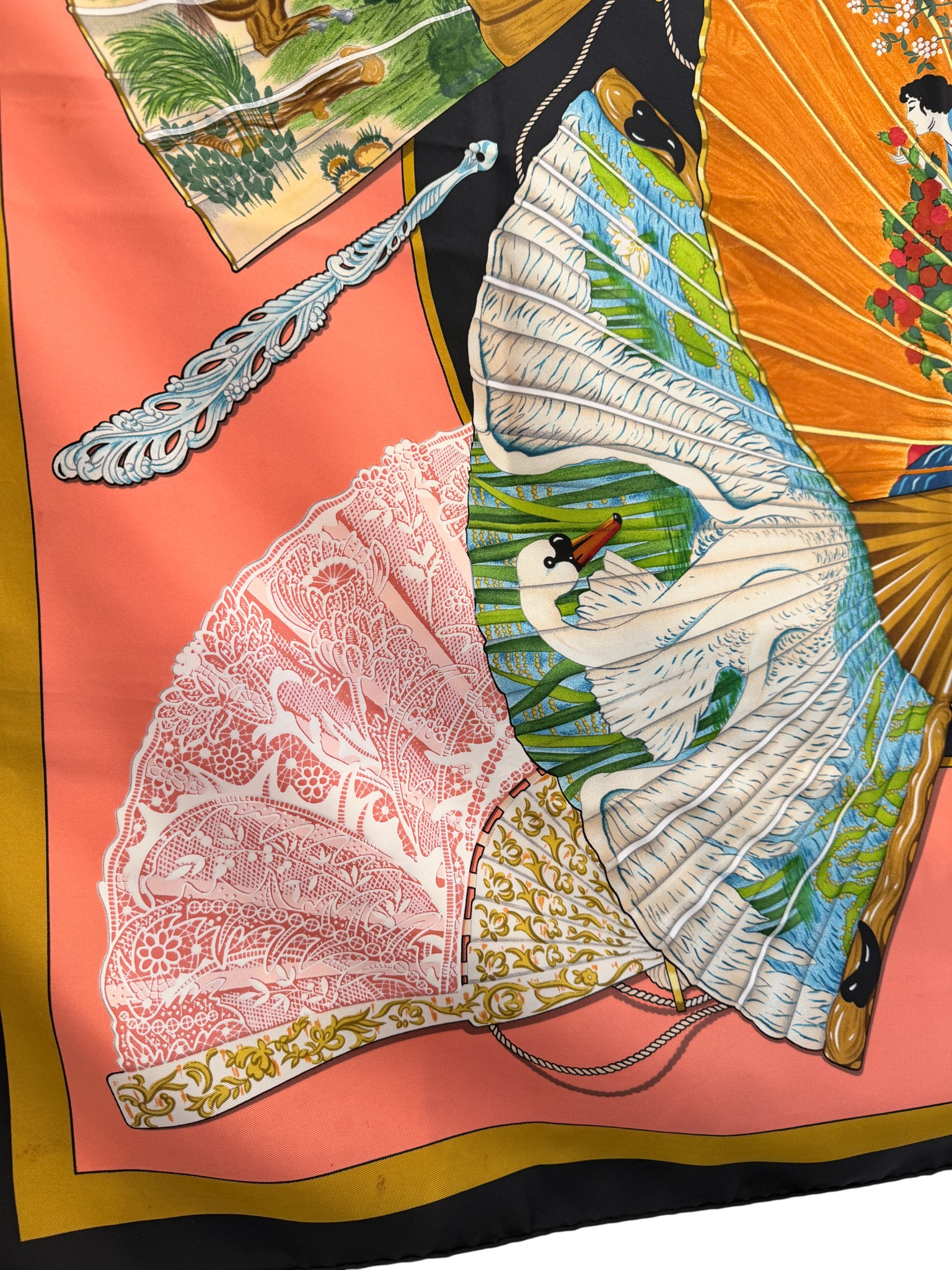 Hermès “Brise de Charme” Silk Scarf