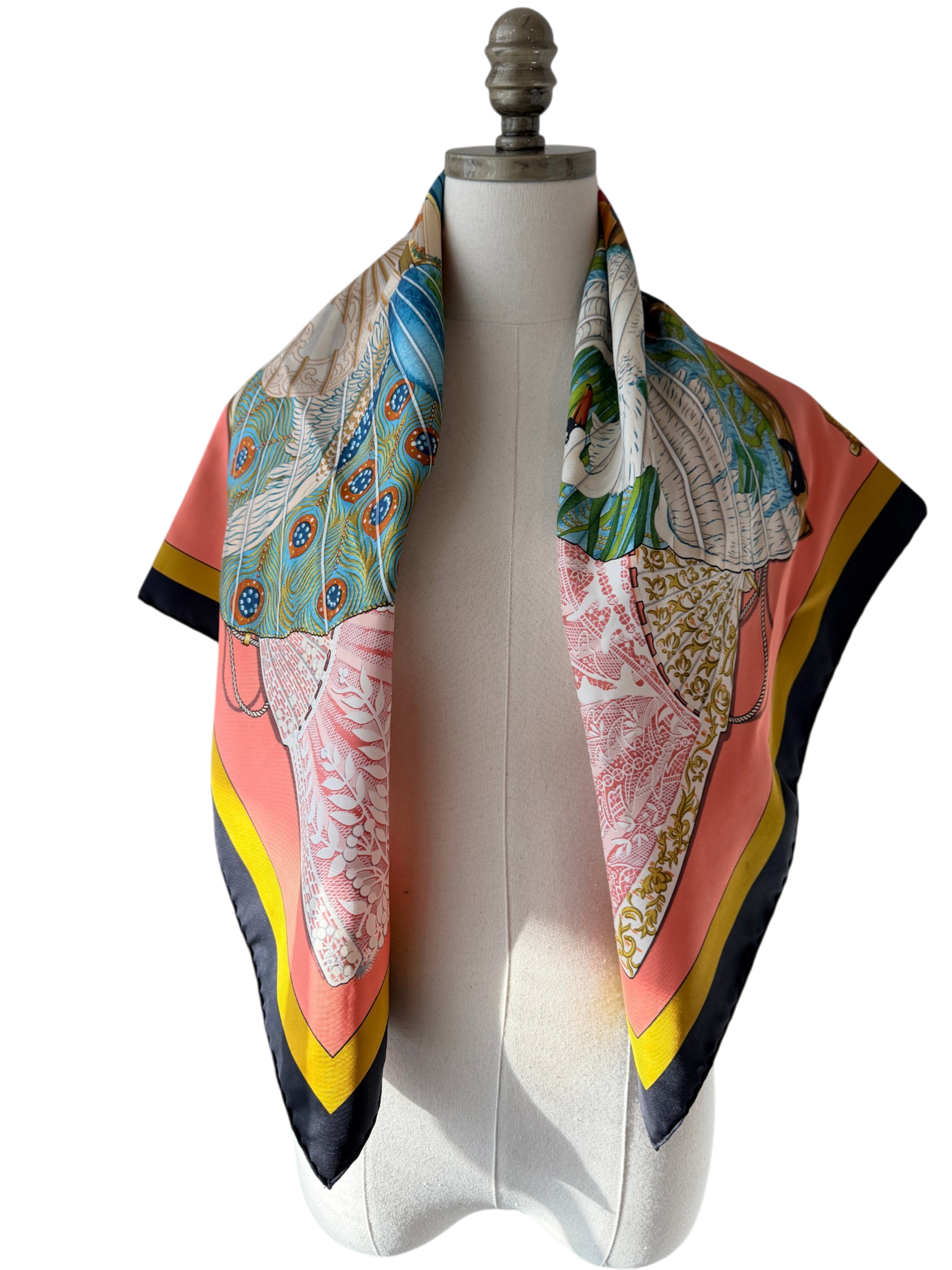 Hermès “Brise de Charme” Silk Scarf