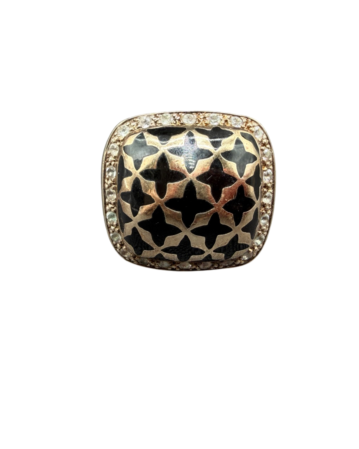 Angélique de Paris “Callas” Vermeil Sterling Ring