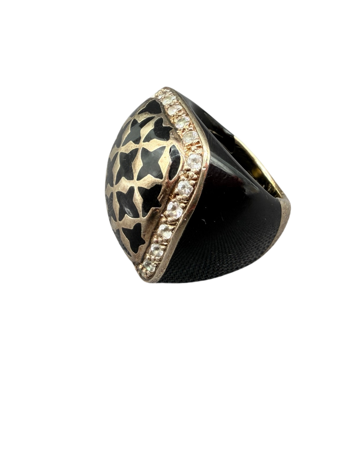 Angélique de Paris “Callas” Vermeil Sterling Ring