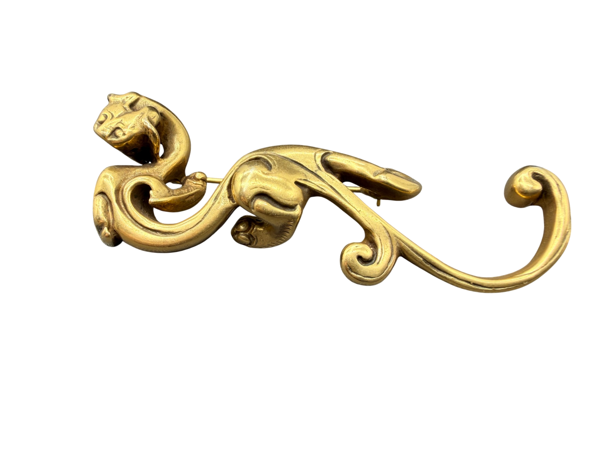 1980s Metropolitan Museum of Art Dragon Brooch