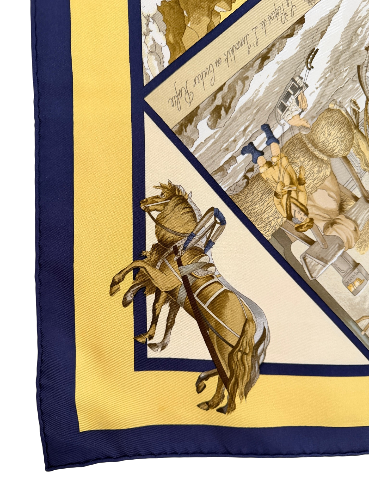 Hermès “Promenade en Russie” Silk Scarf by Loïc Dubigeon