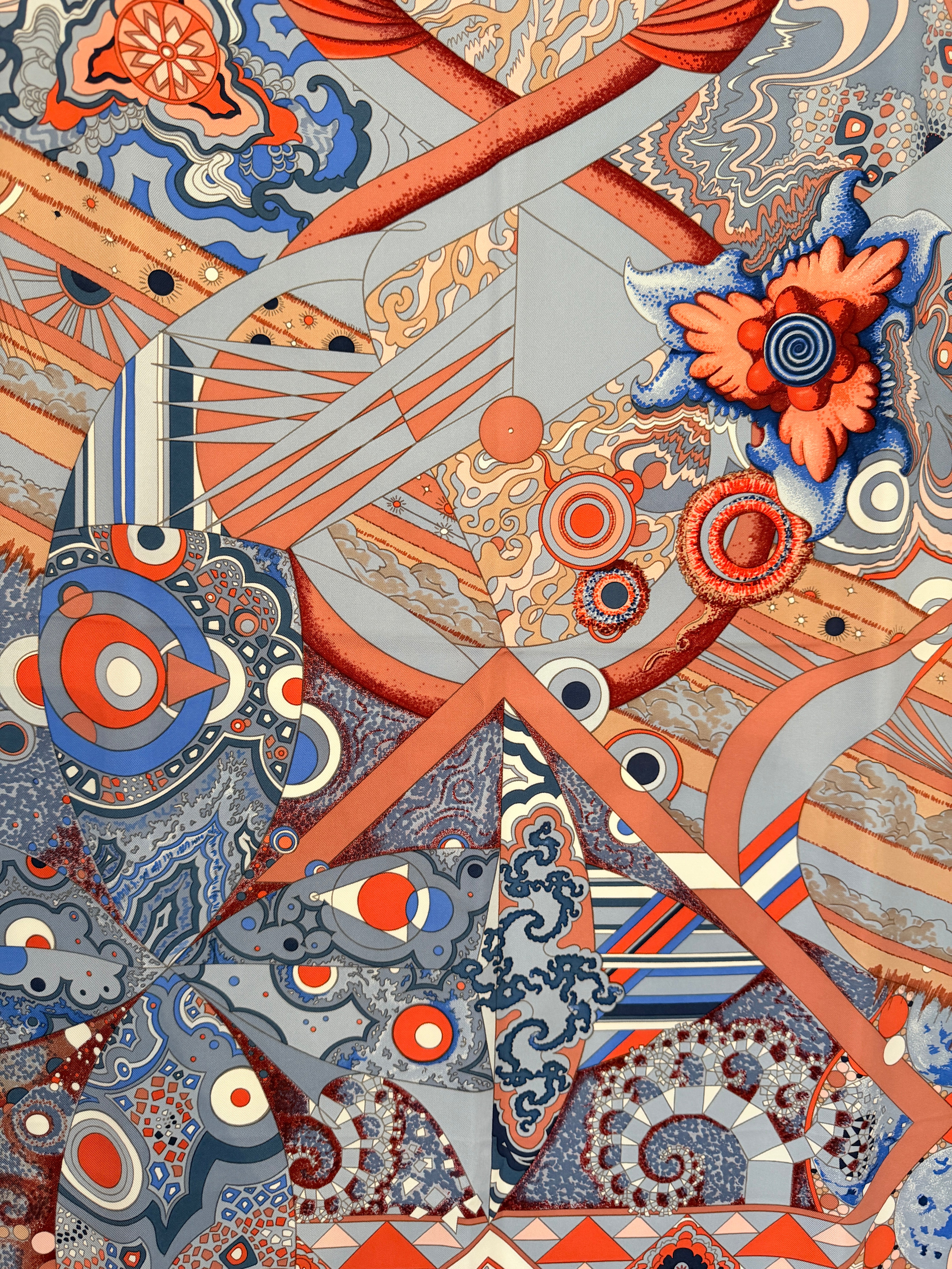Hermès “L’Ivresse de l’Infini” Silk Scarf