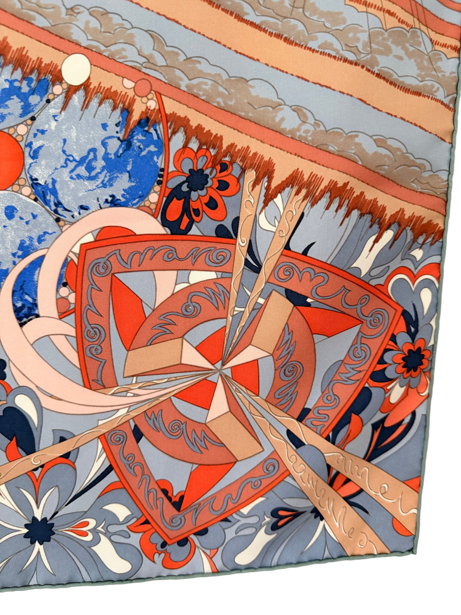 Hermès “L’Ivresse de l’Infini” Silk Scarf