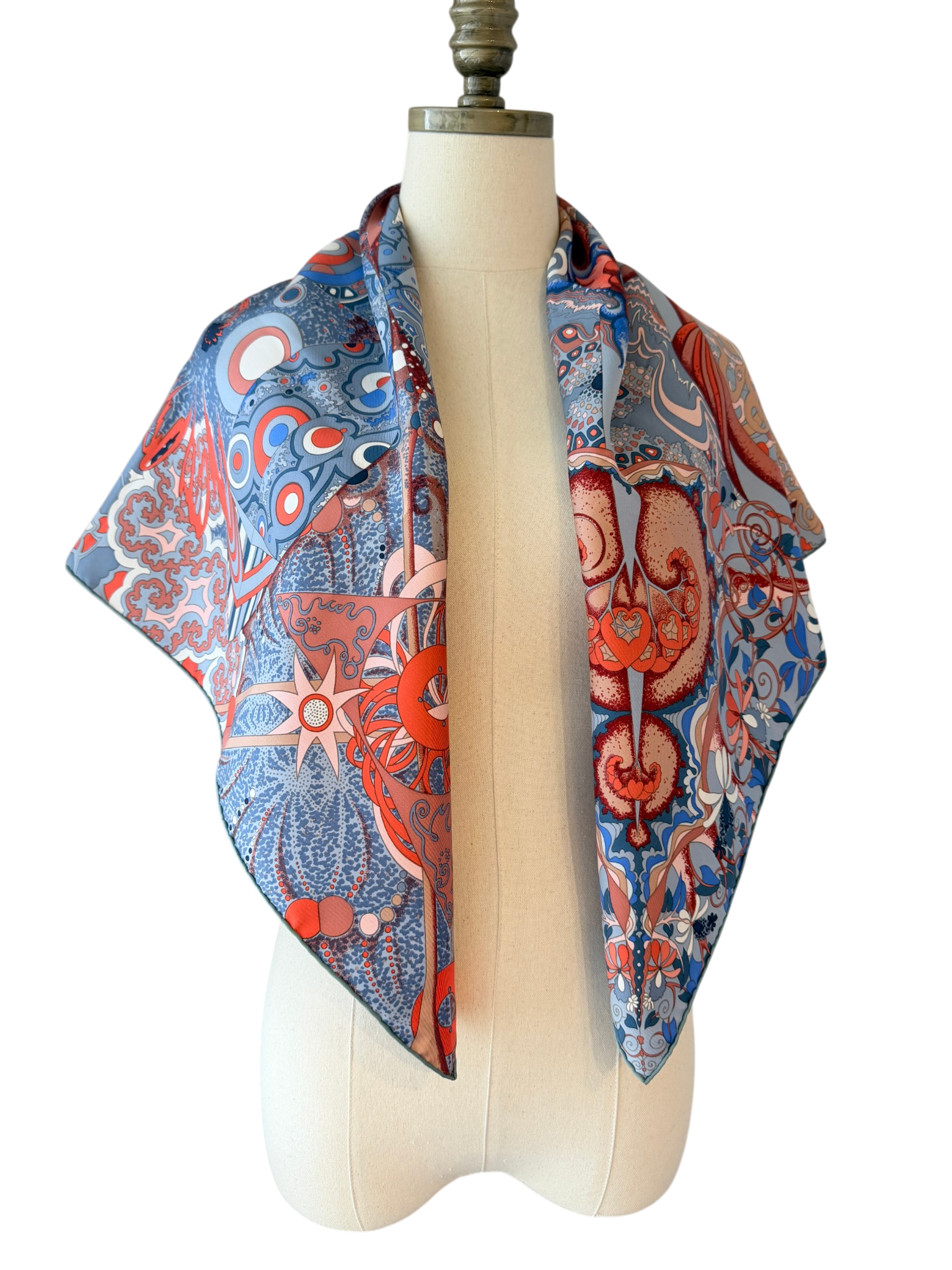 Hermès “L’Ivresse de l’Infini” Silk Scarf