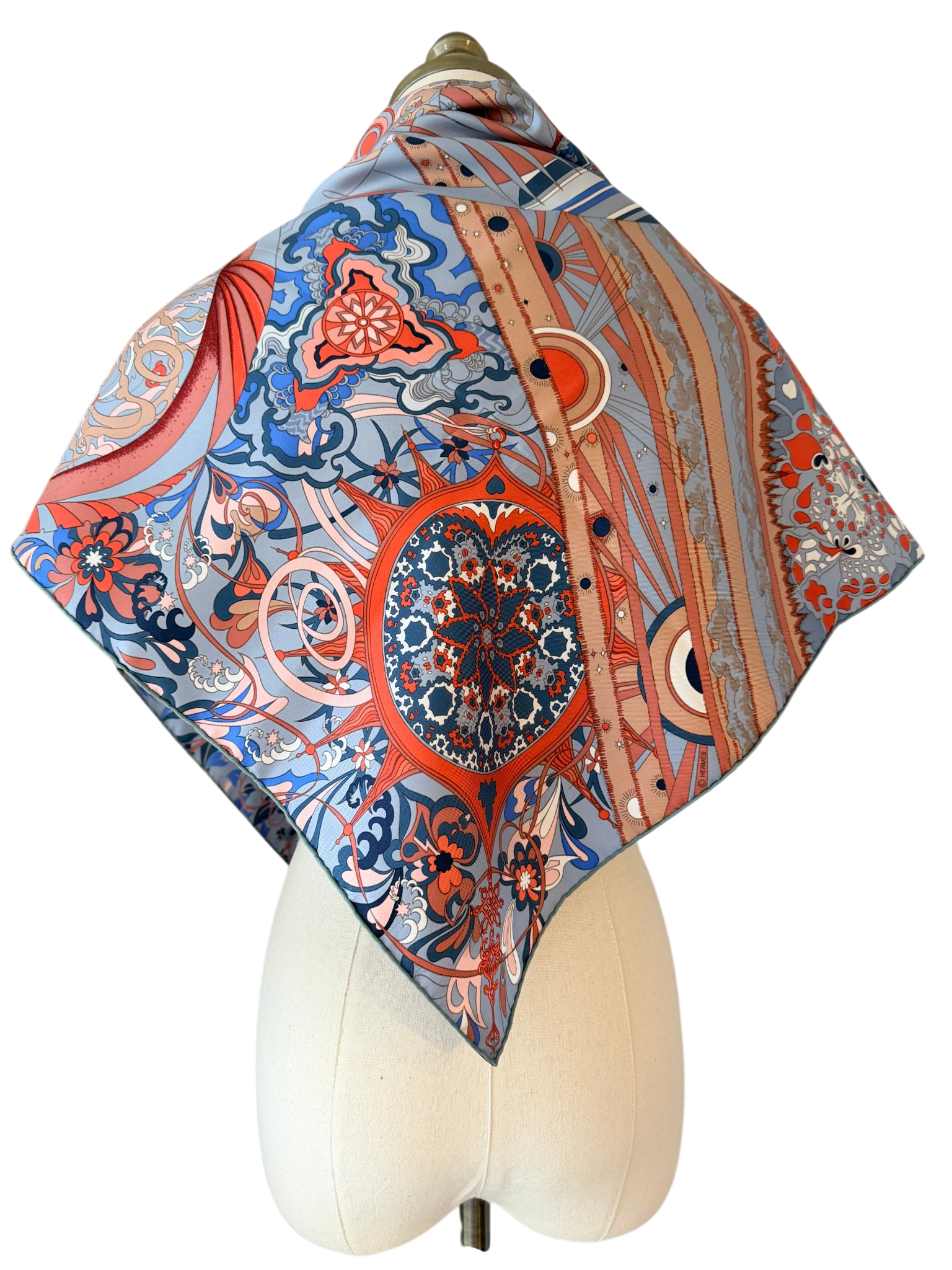 Hermès “L’Ivresse de l’Infini” Silk Scarf