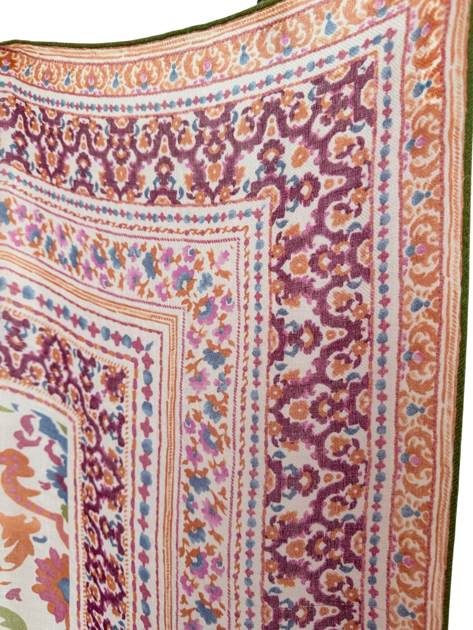 Loro Piana Cashmere/Silk Floral Shawl