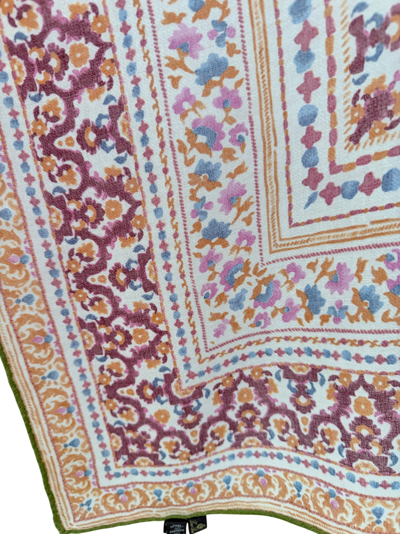 Loro Piana Cashmere/Silk Floral Shawl