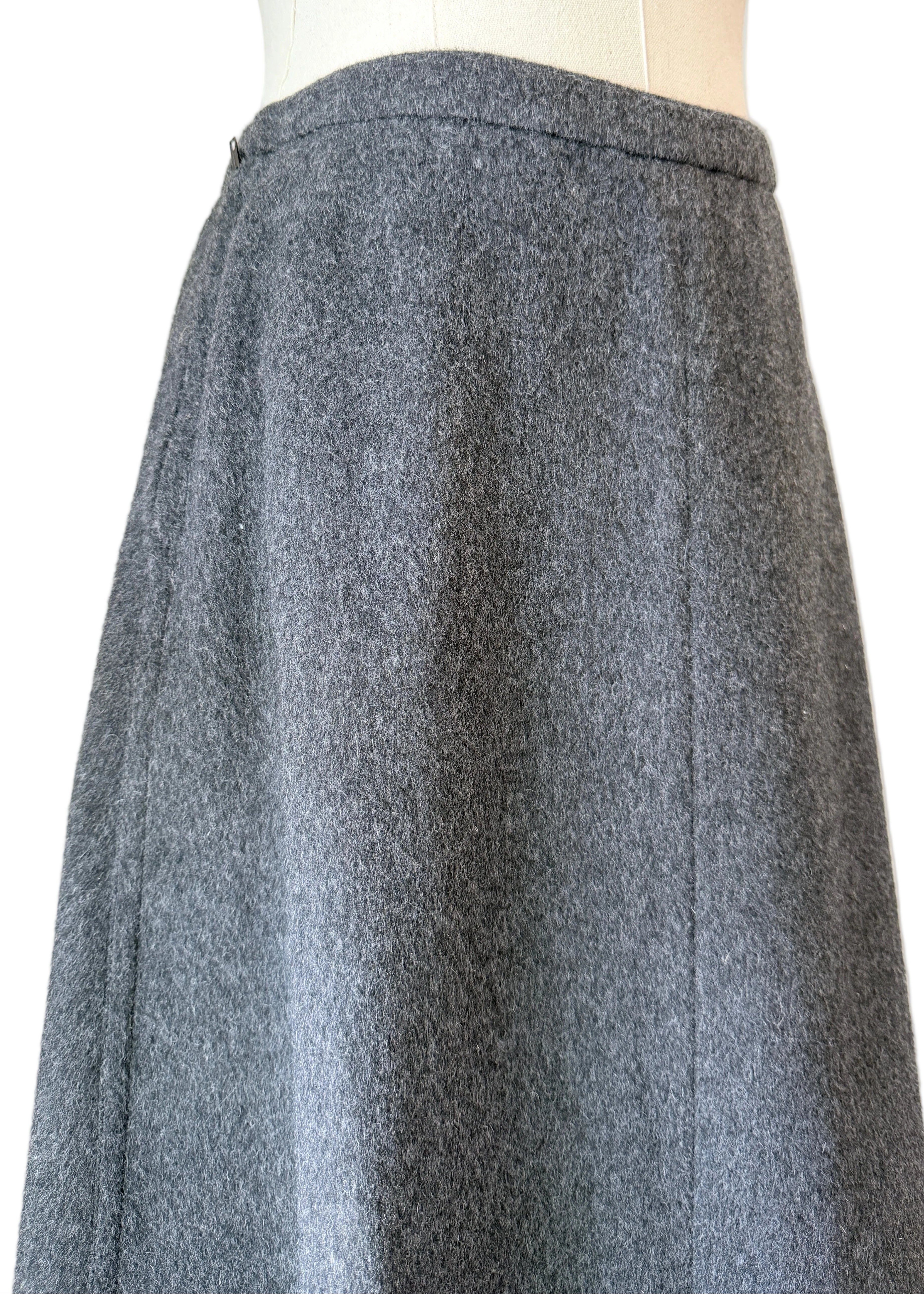 1960s Yves Saint Laurent Heathered Wool Two-Piece Skirt Suit
