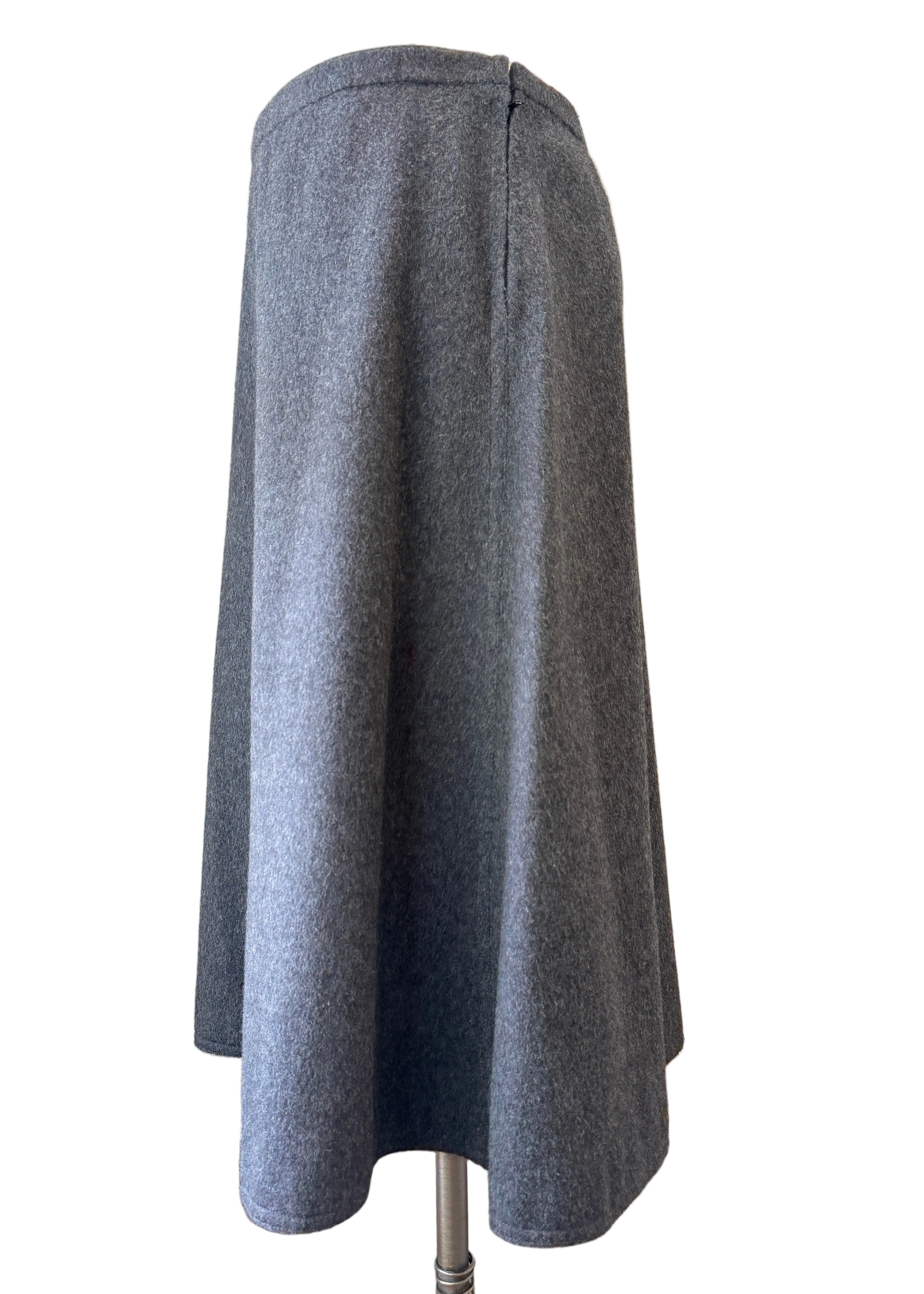 1960s Yves Saint Laurent Heathered Wool Two-Piece Skirt Suit
